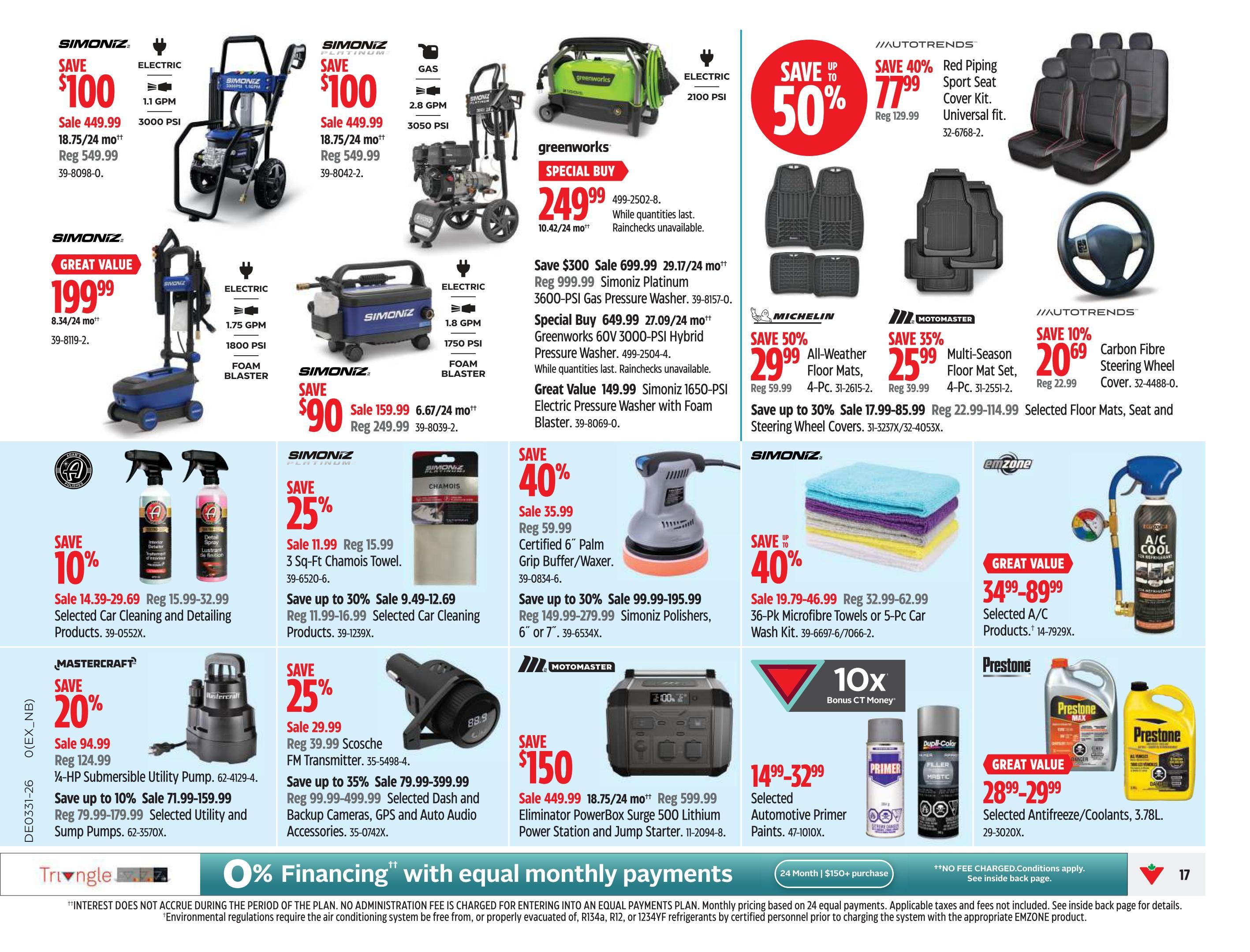 Canadian Tire (West) Flyer July 31 to August 6