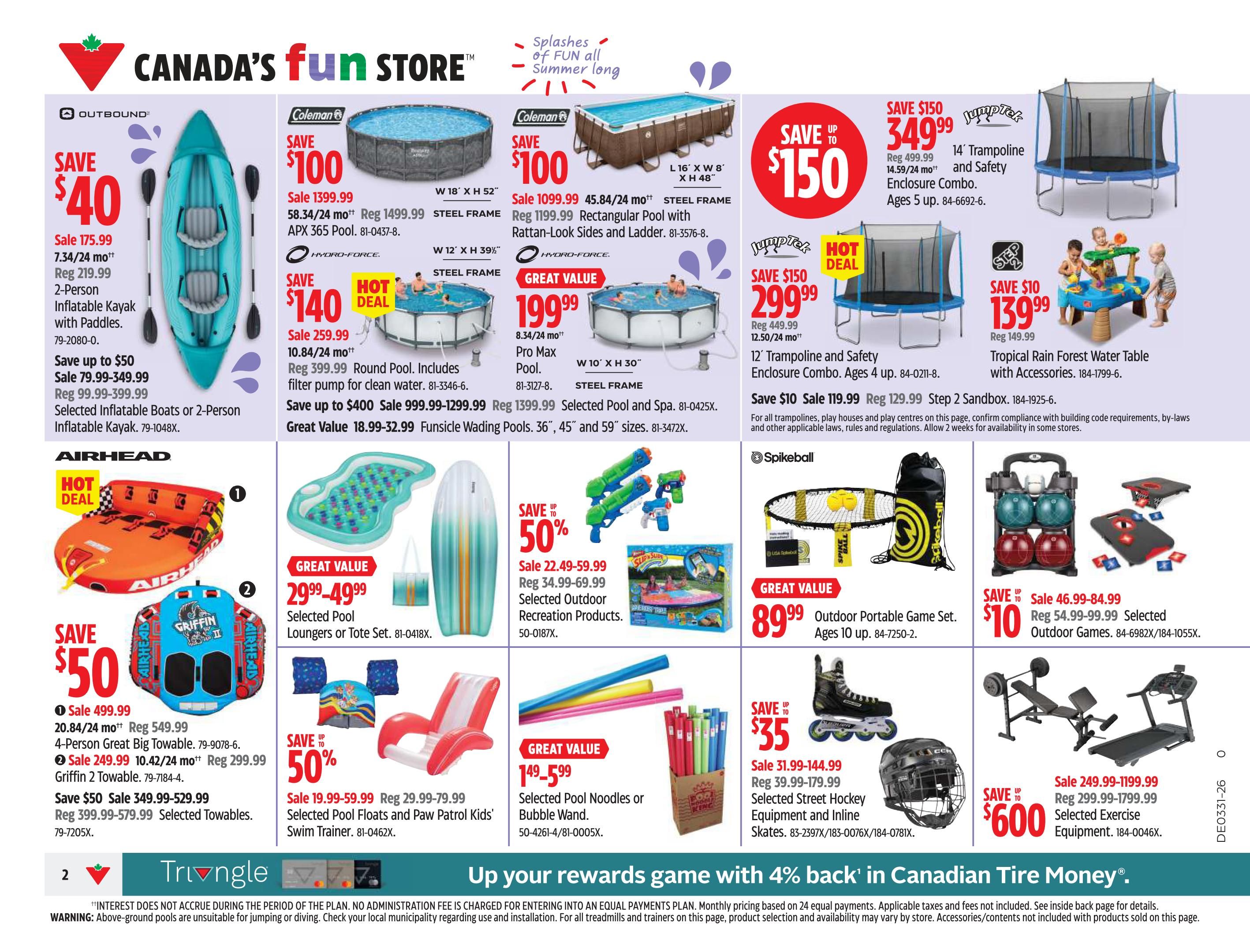 Canadian Tire (West) Flyer July 31 to August 6