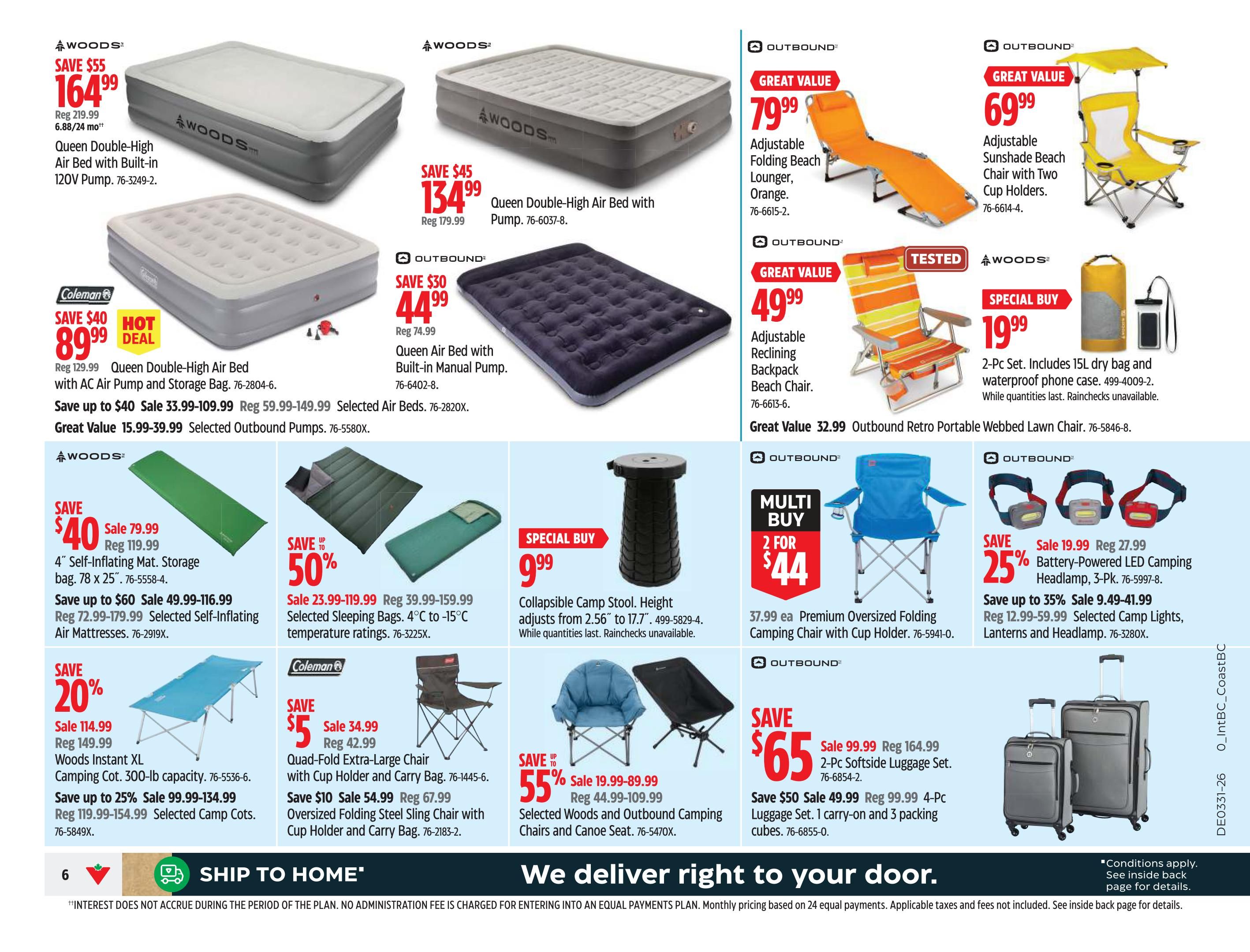 Canadian Tire (West) Flyer July 31 to August 6
