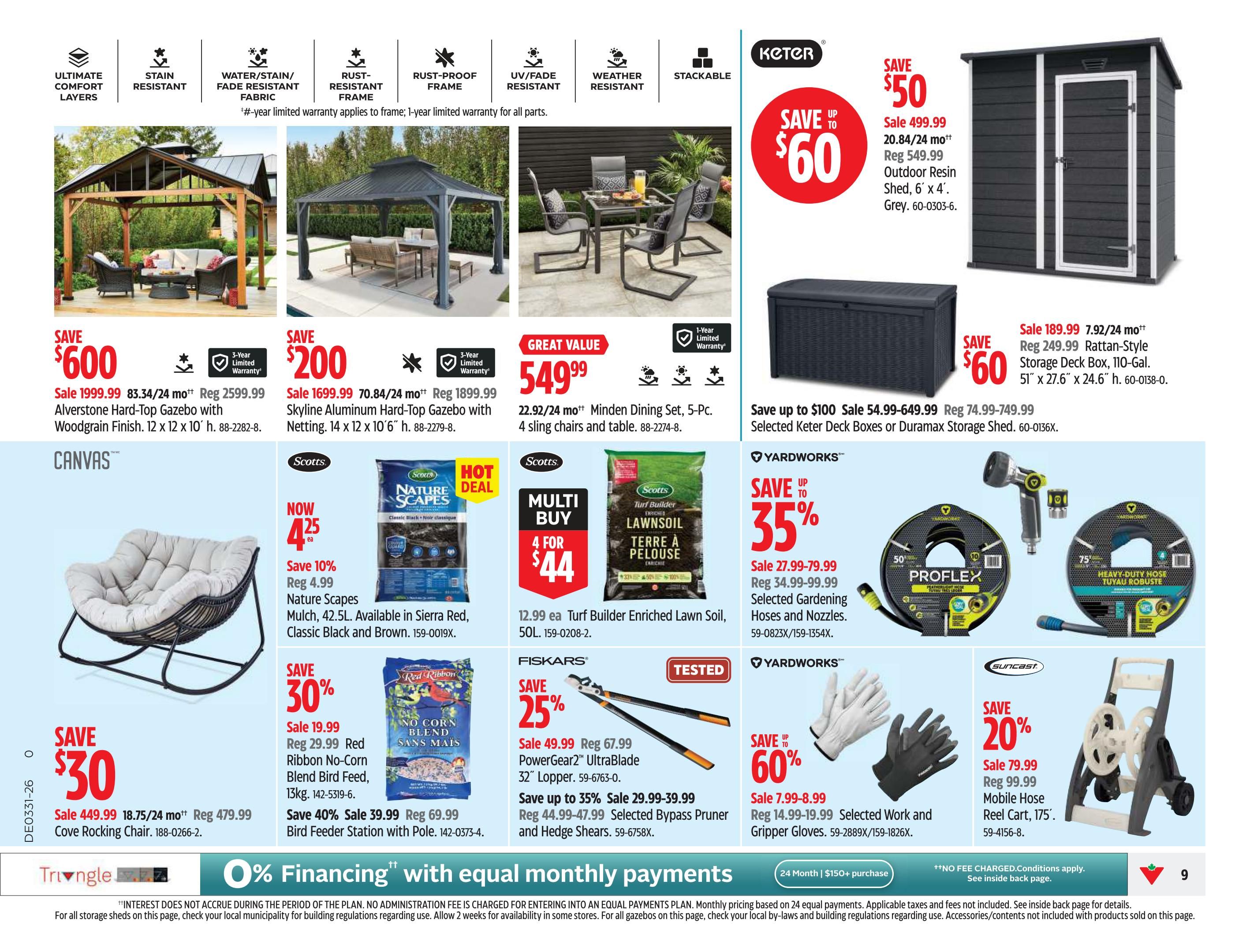 Canadian Tire (West) Flyer July 31 to August 6