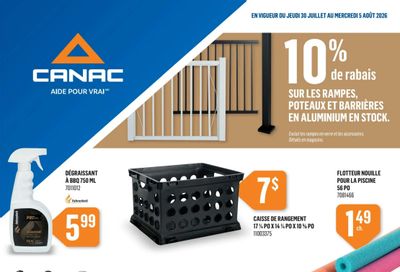 Canac Flyer July 30 to August 5