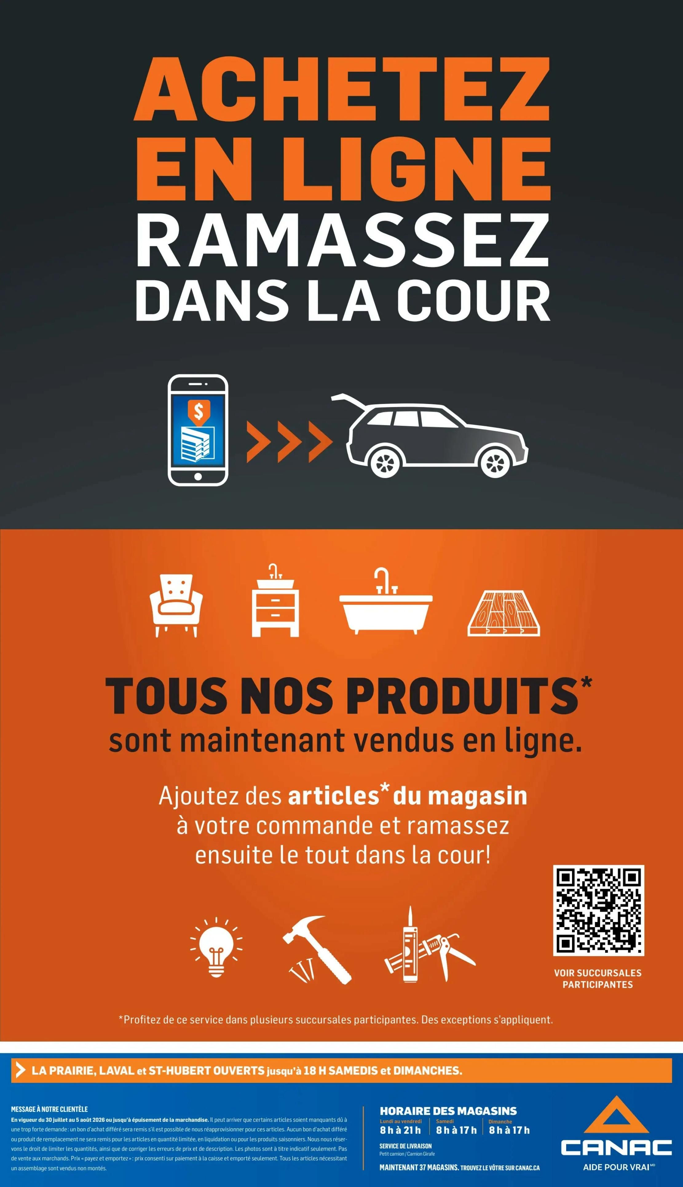Canac Flyer July 30 to August 5