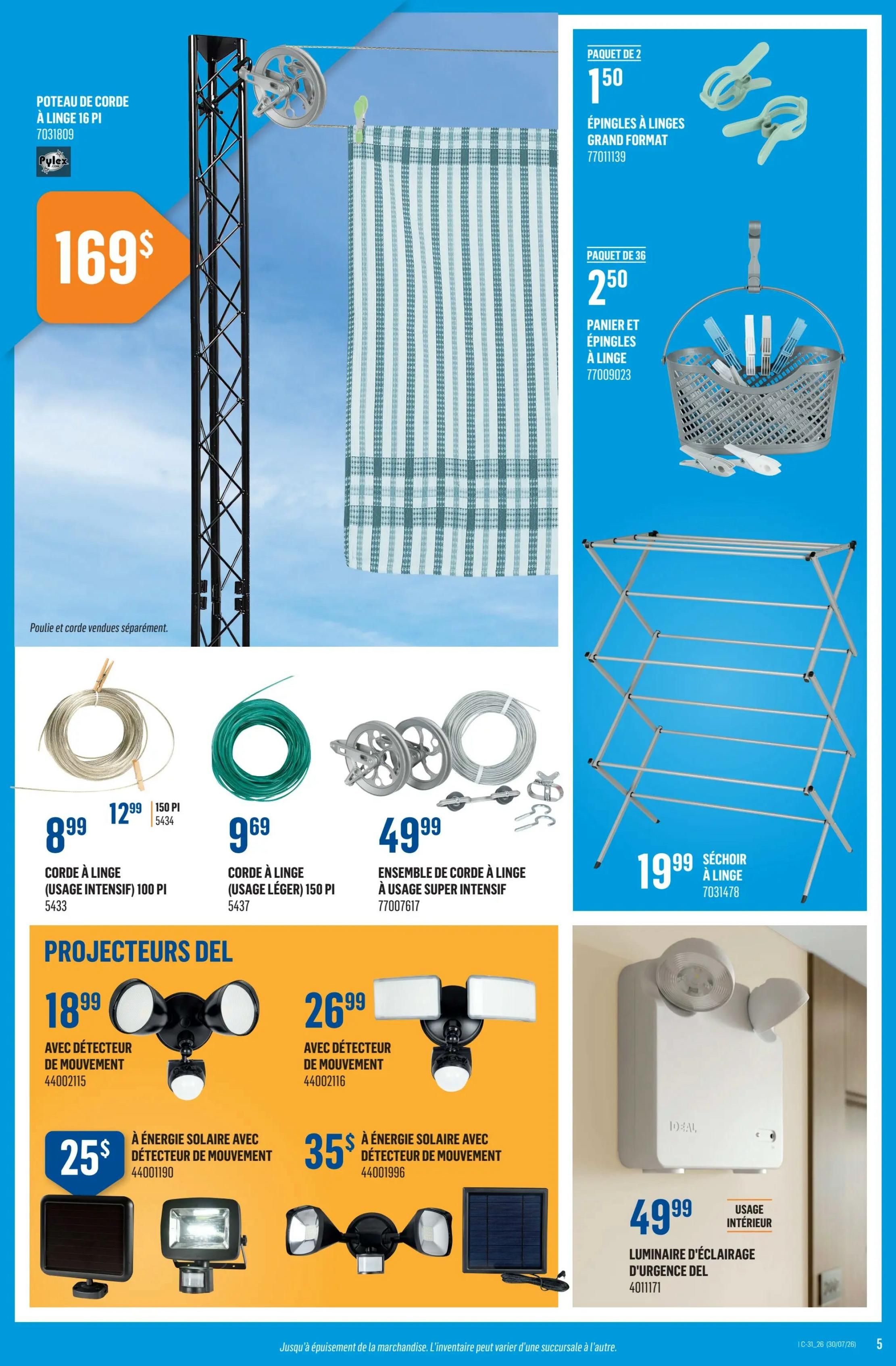 Canac Flyer July 30 to August 5