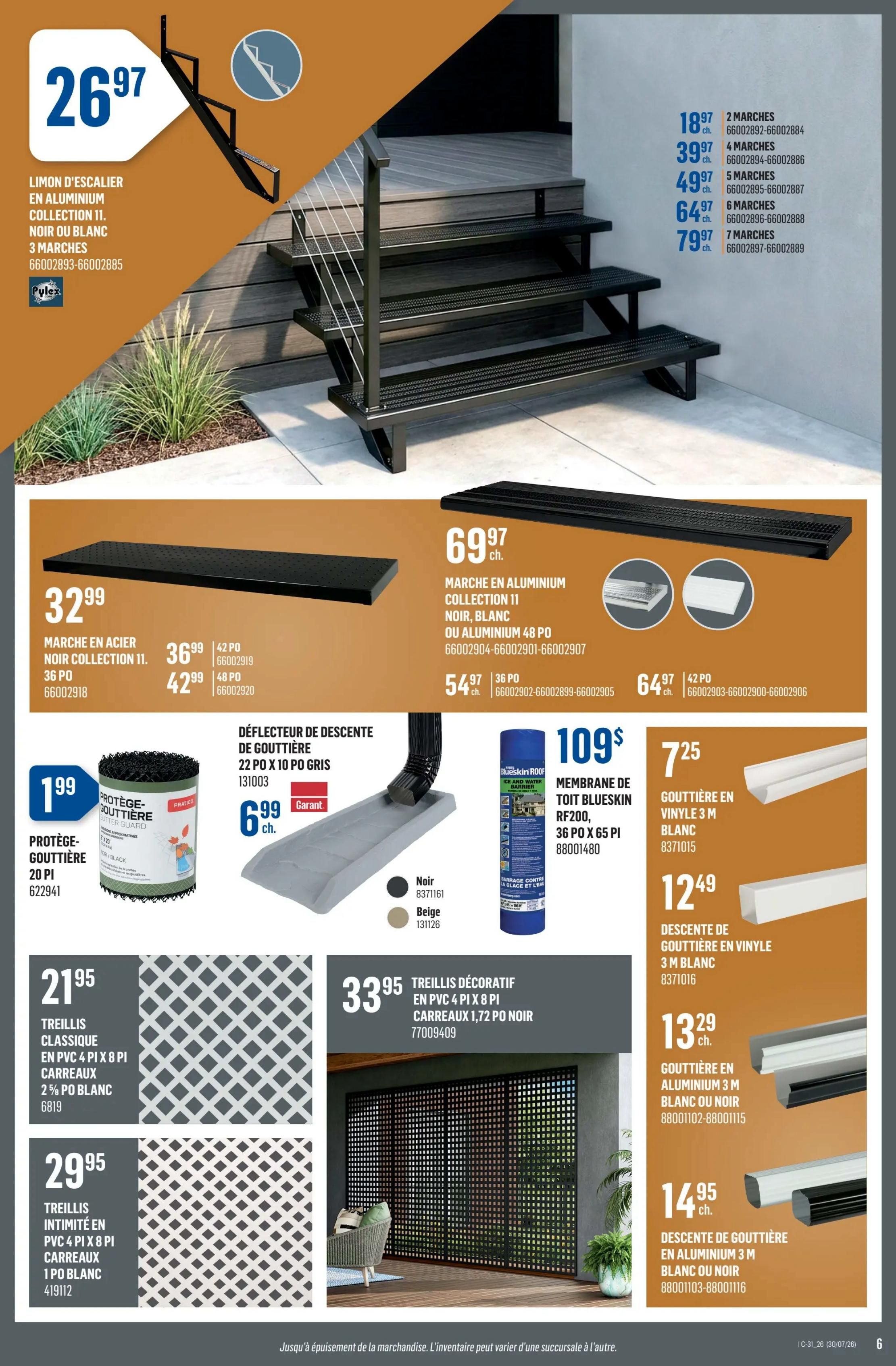 Canac Flyer July 30 to August 5