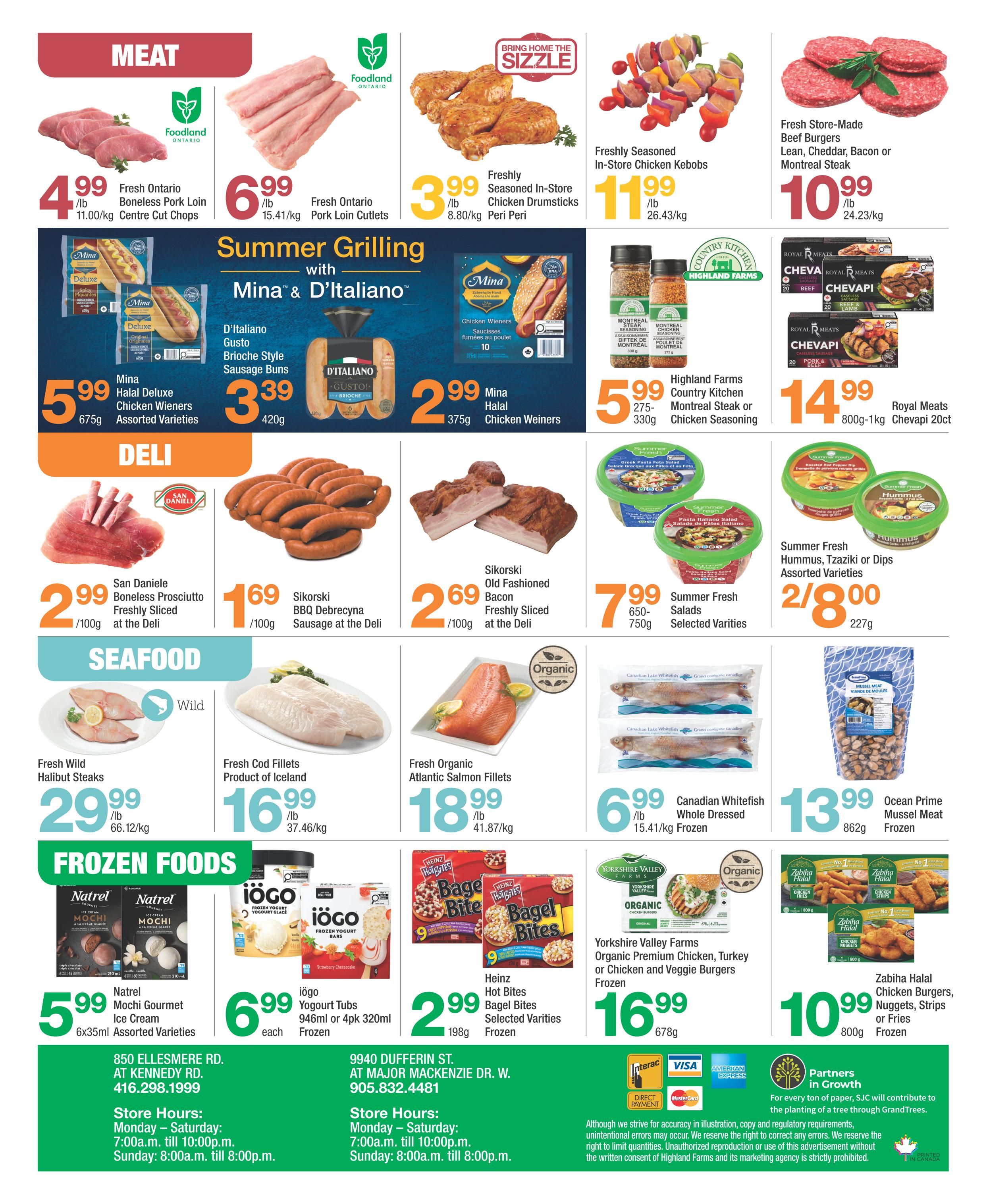 Highland Farms Flyer July 30 to August 5