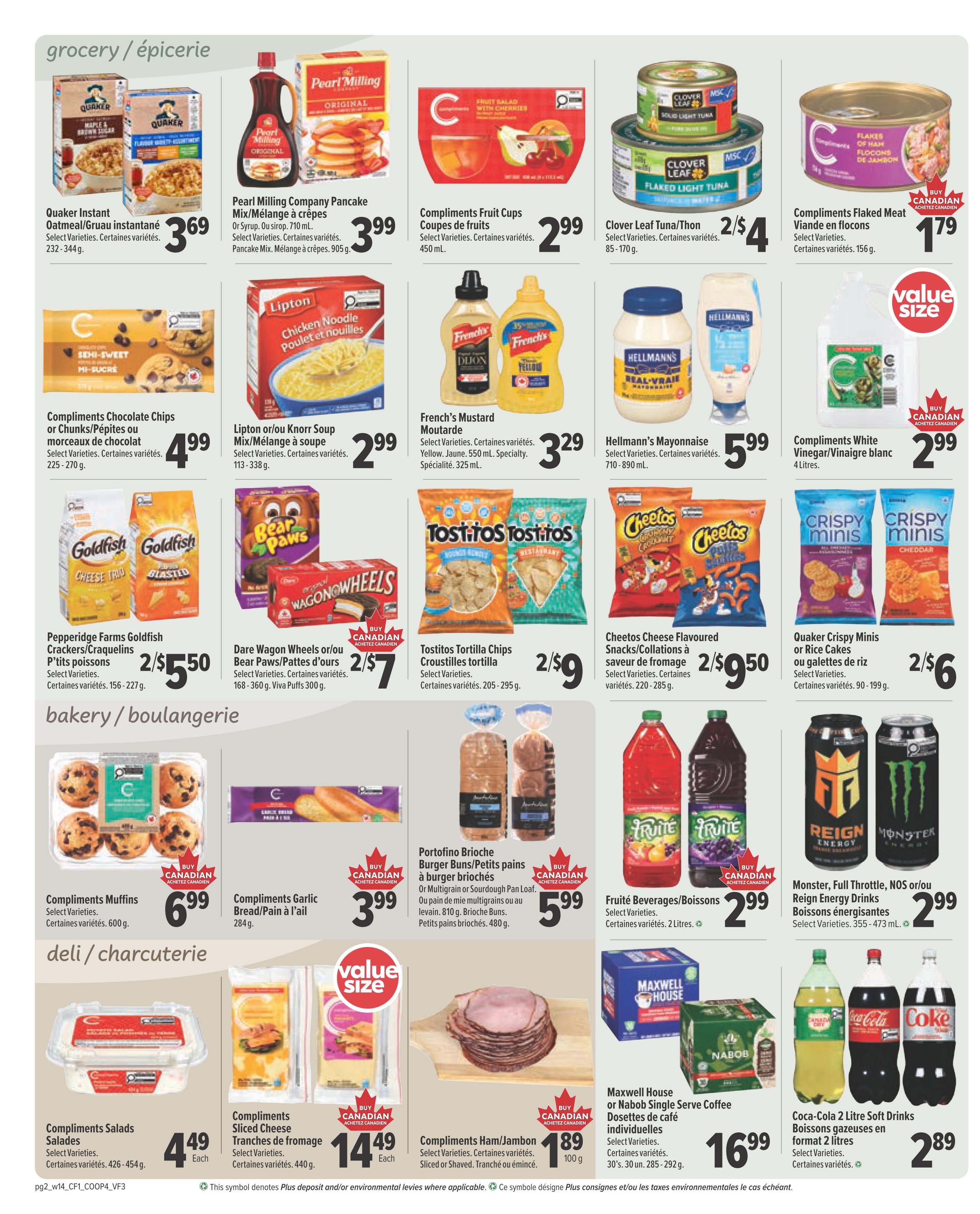 Clover Farm (Atlantic) Flyer July 30 to August 5