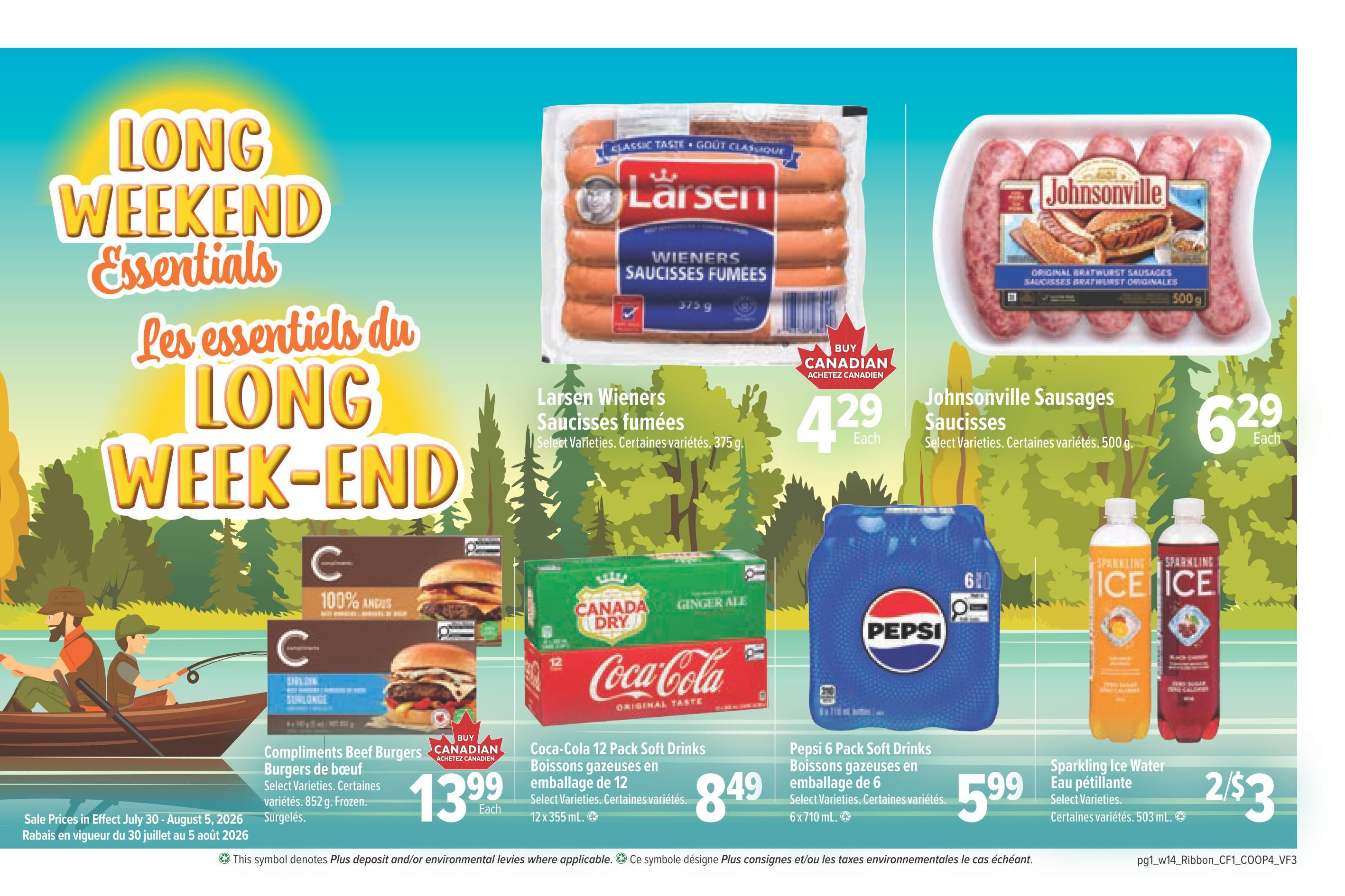 Clover Farm (Atlantic) Flyer July 30 to August 5