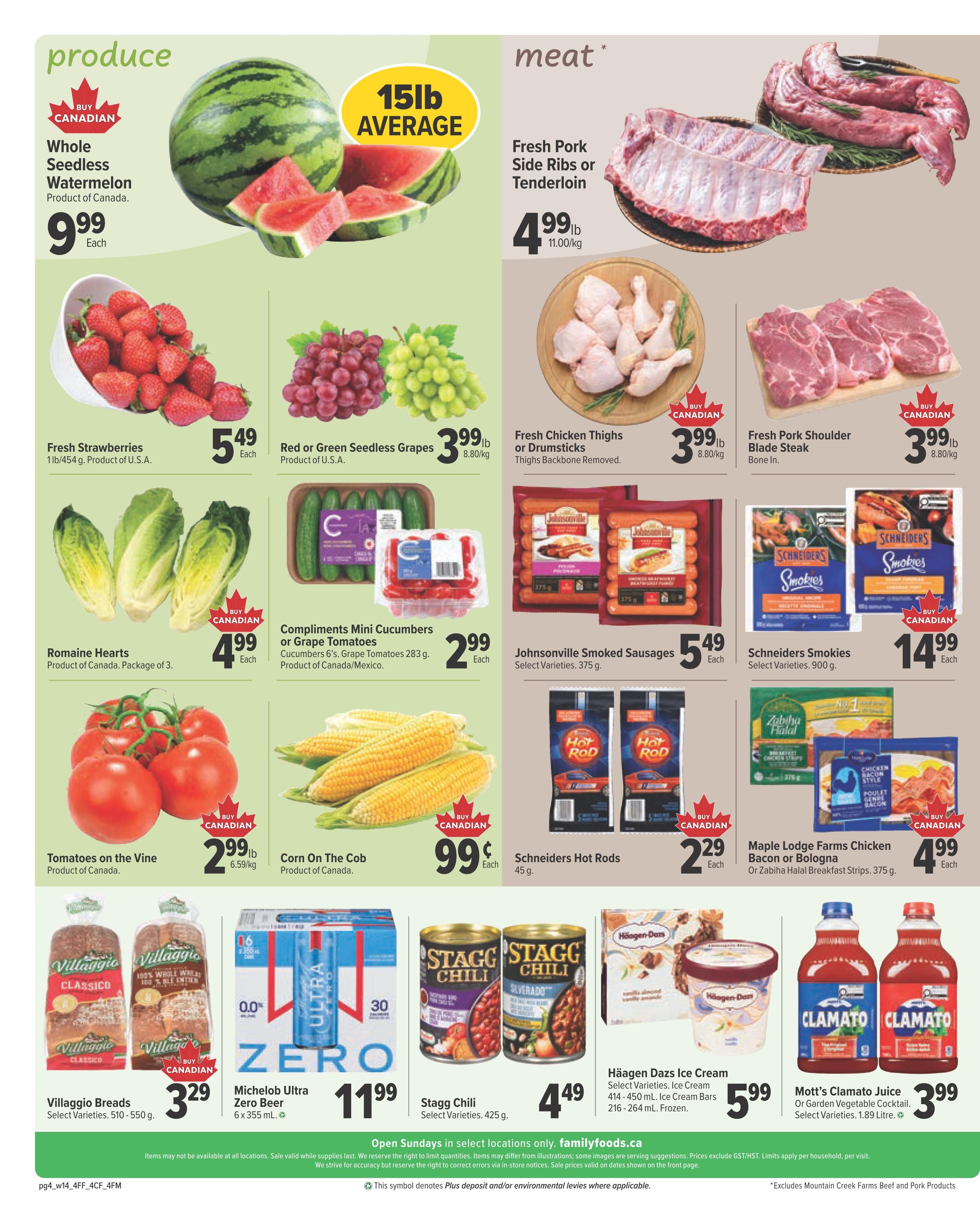 Clover Farm (AB) Flyer July 30 to August 5