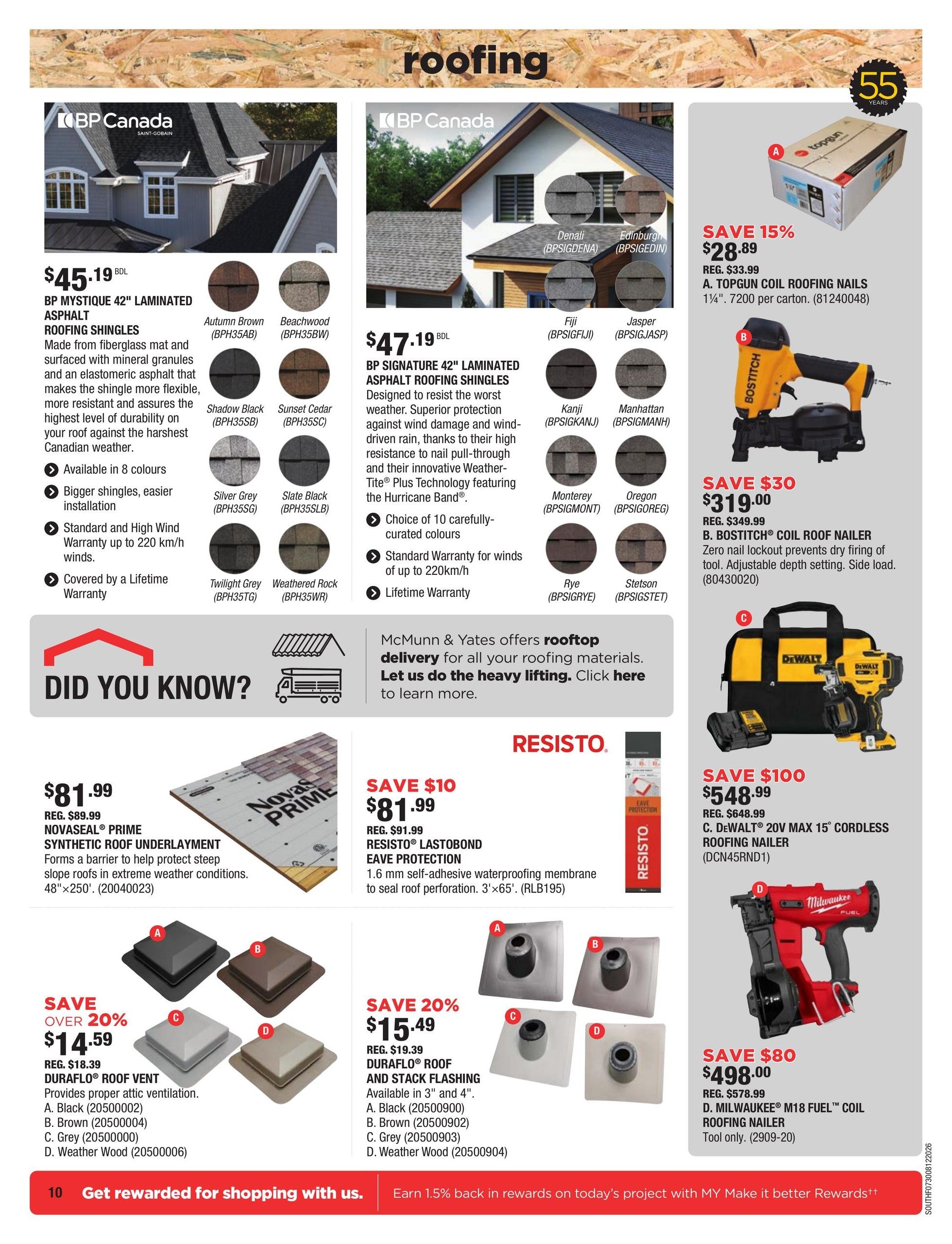 McMunn & Yates Building Supplies Flyer July 30 to August 12