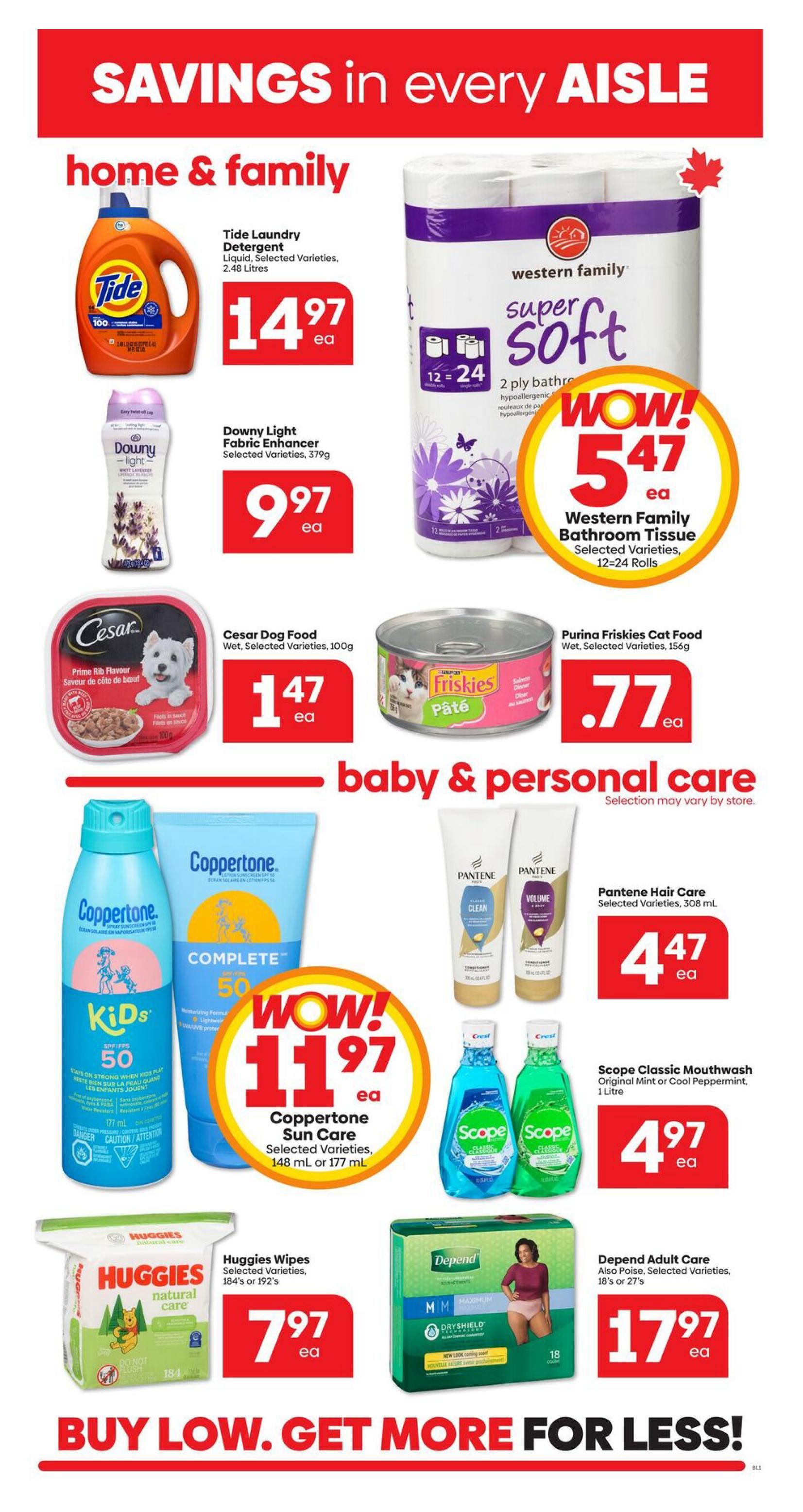 Buy-Low Foods Flyer July 30 to August 5