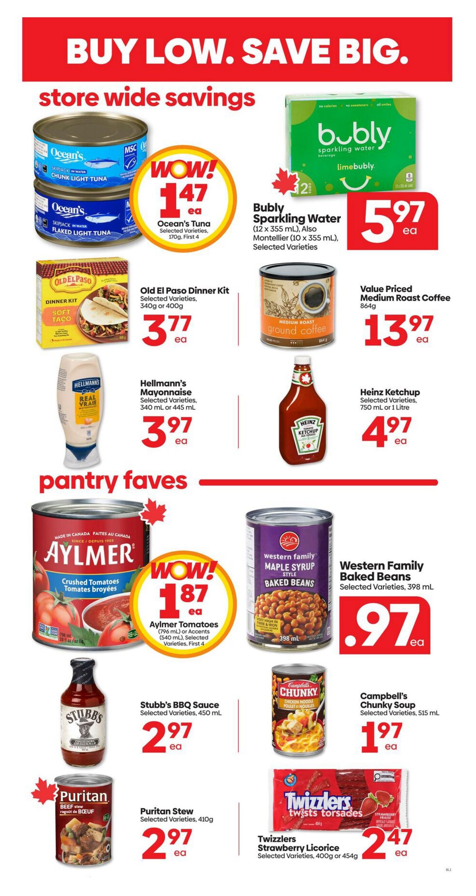 Buy-Low Foods Flyer July 30 to August 5