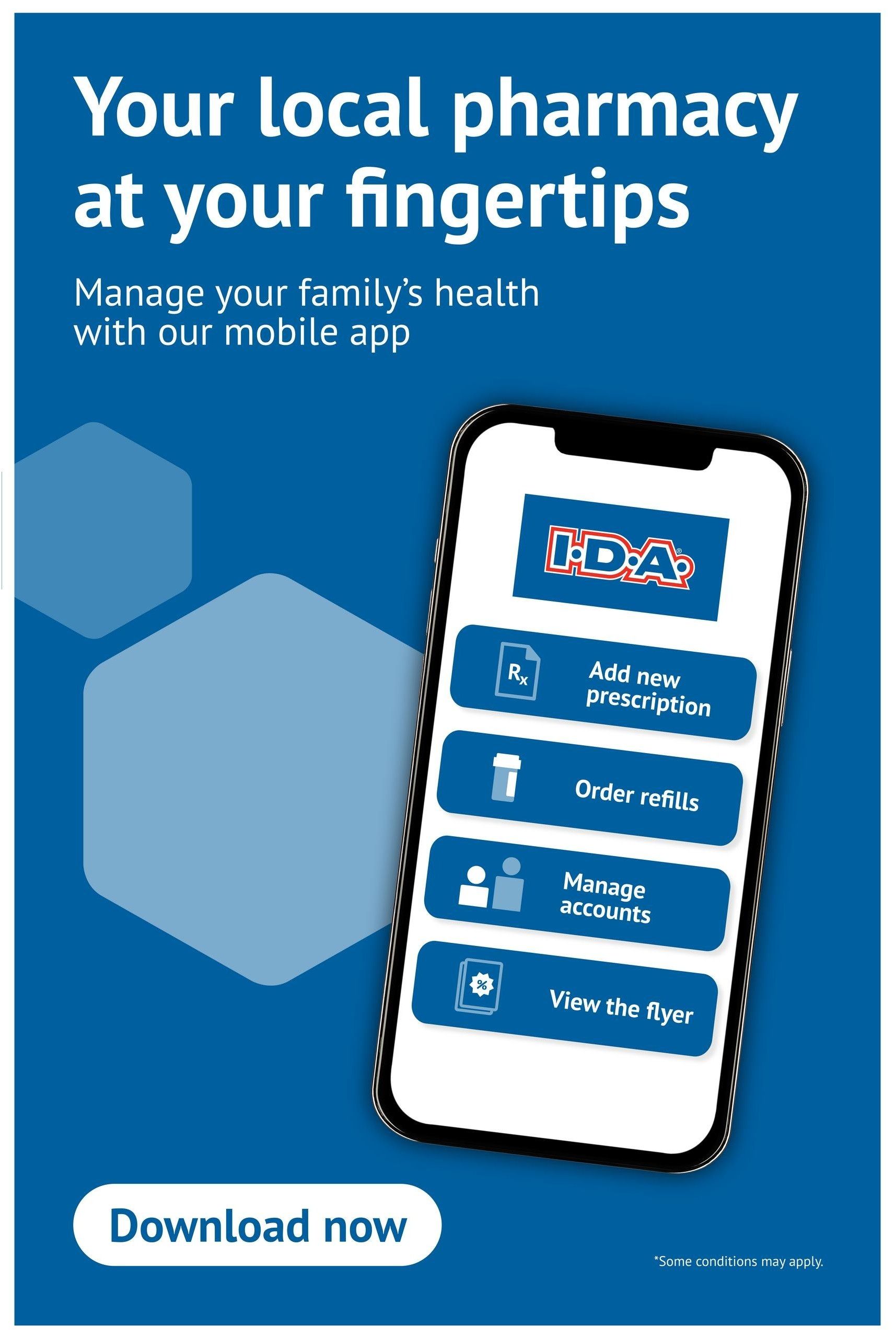 I.D.A. Pharmacy Monthly Flyer July 31 to August 27
