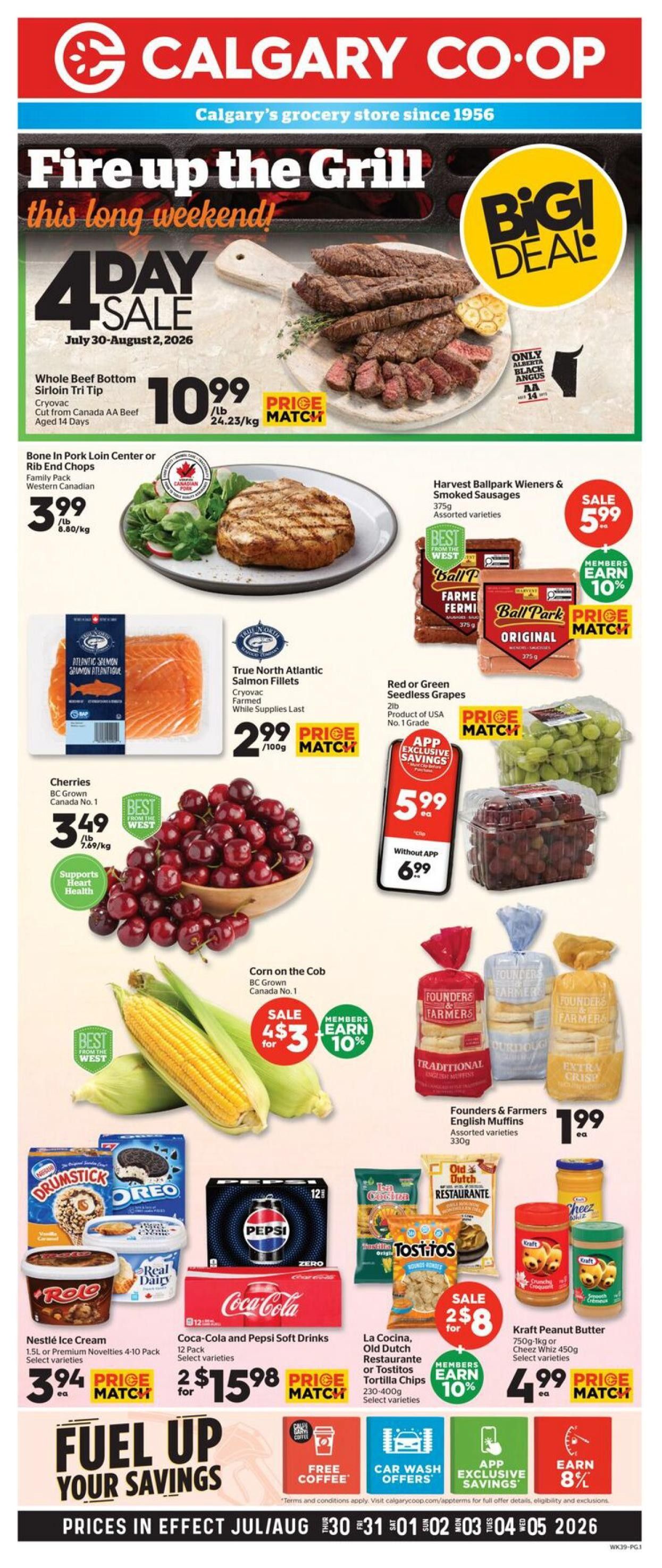 Calgary Co-op Flyer July 30 to August 5