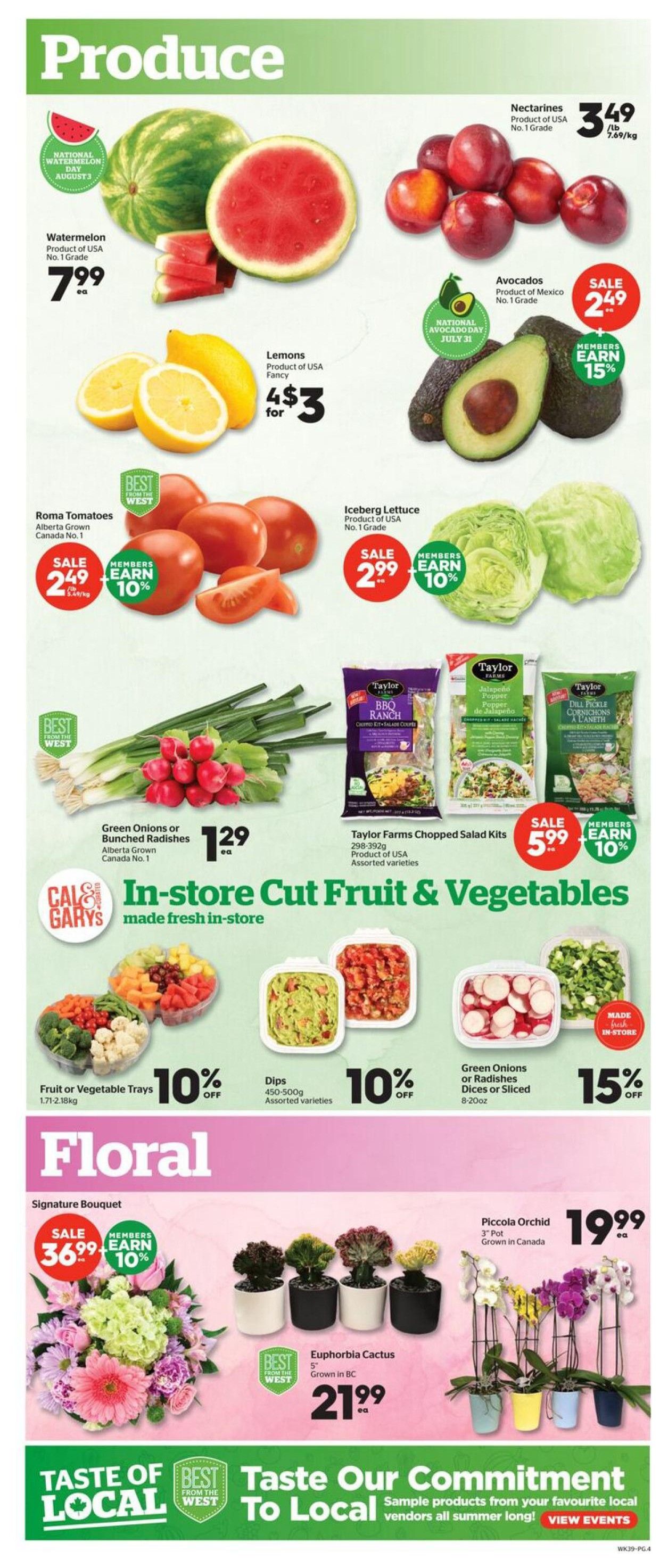 Calgary Co-op Flyer July 30 to August 5