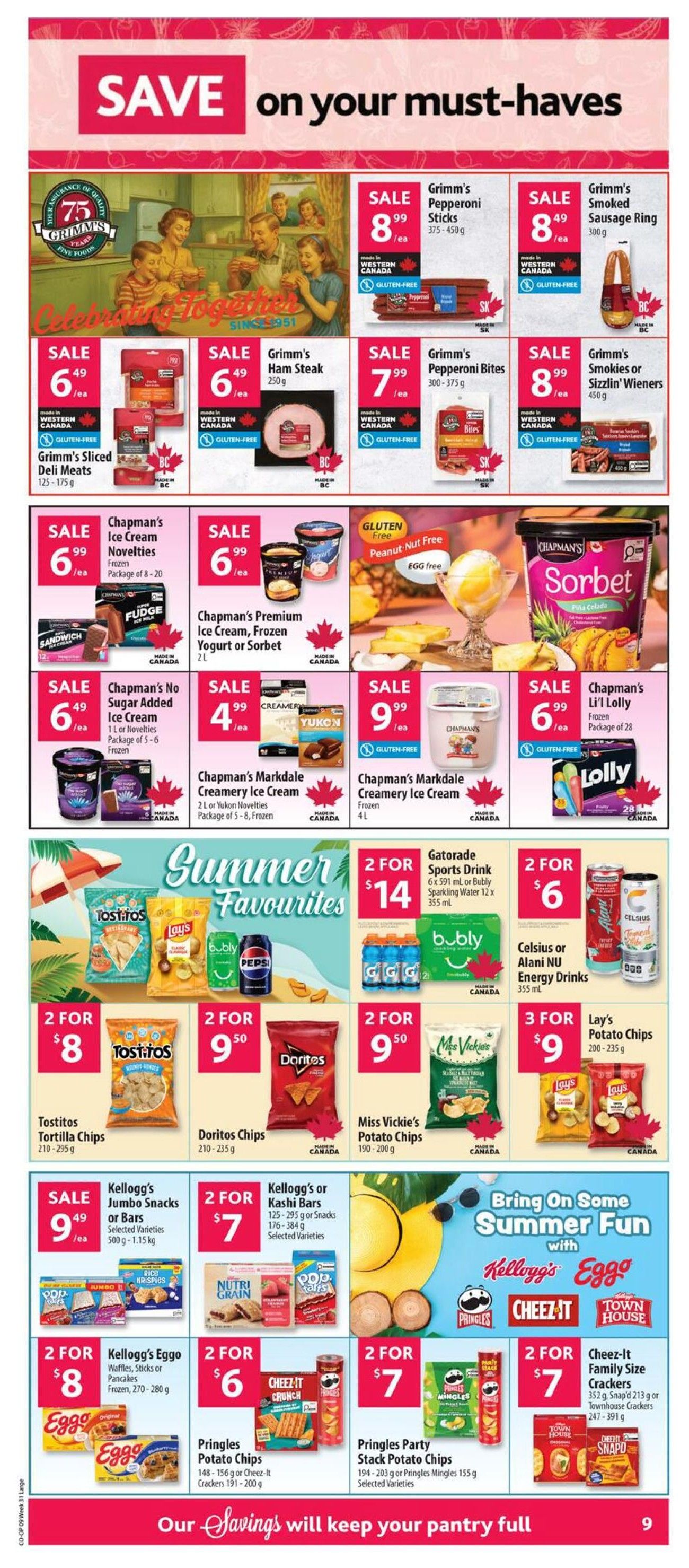 Co-op (West) Food Store Flyer July 30 to August 5