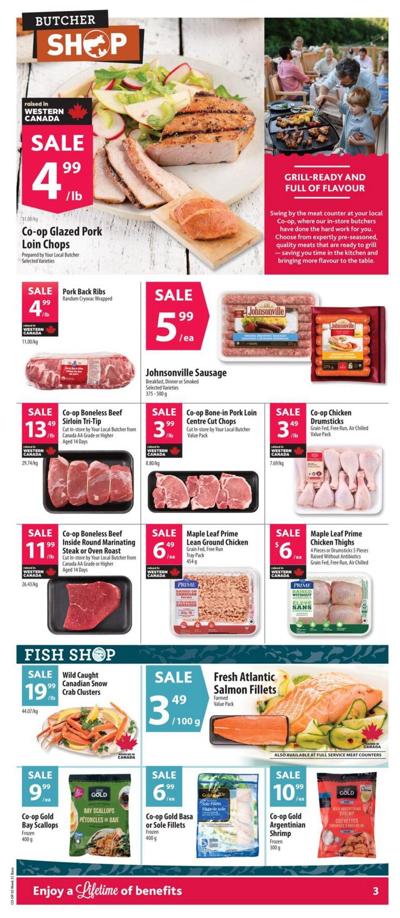 Co-op (West) Food Store Flyer July 30 to August 5