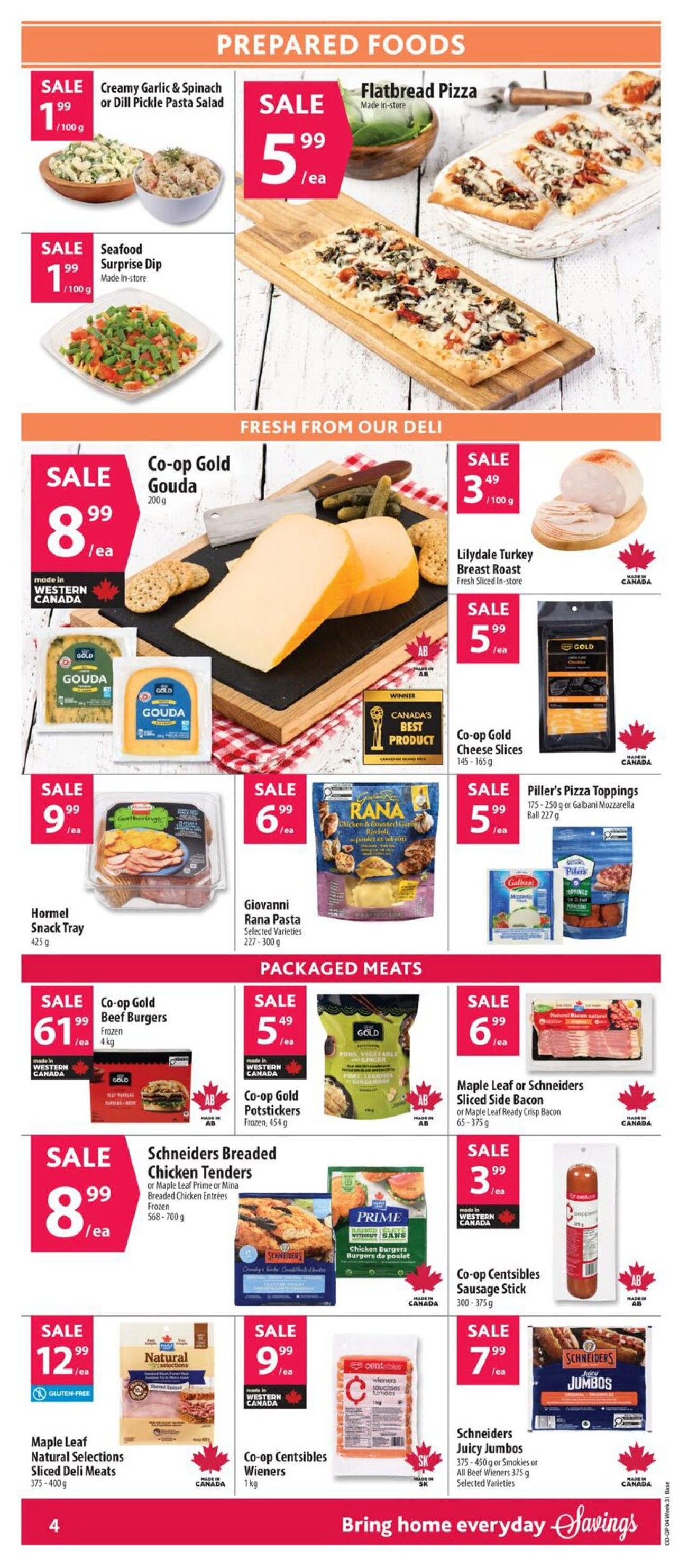 Co-op (West) Food Store Flyer July 30 to August 5