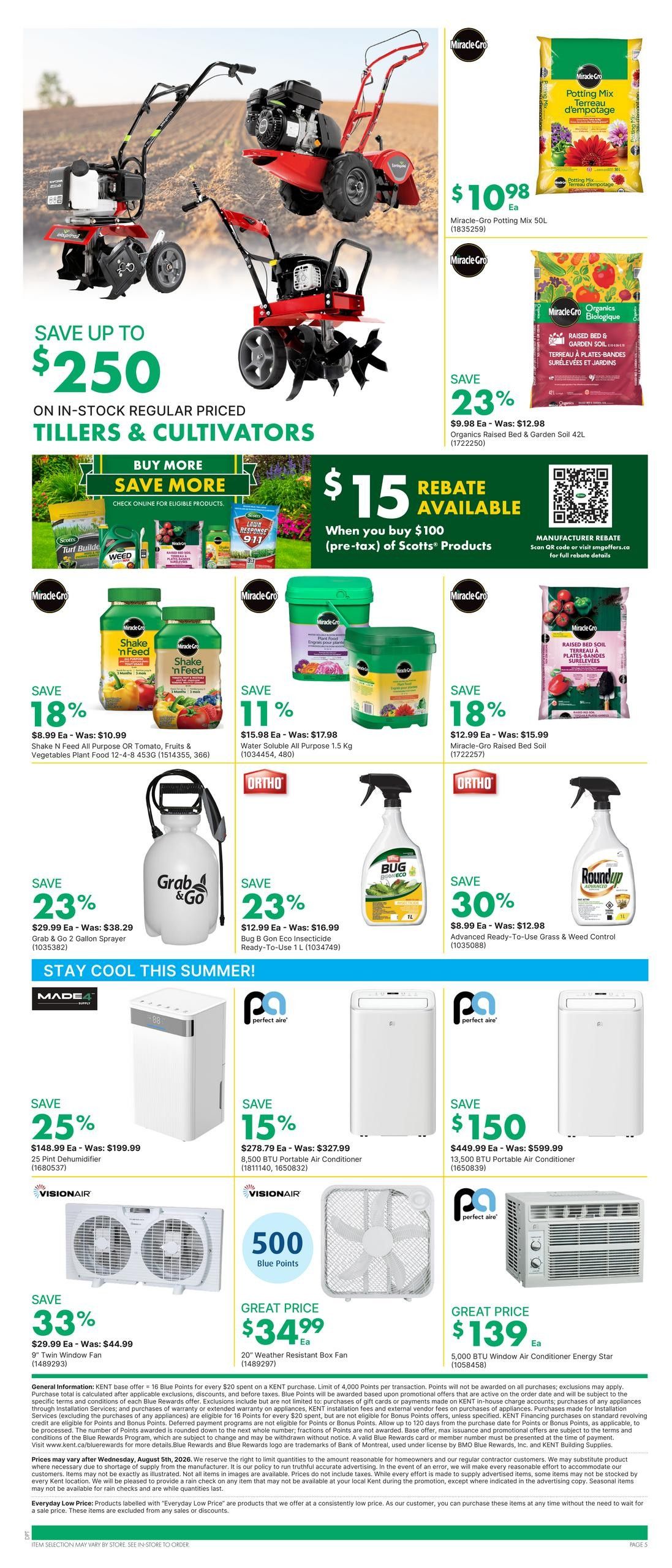 Kent Building Supplies Flyer July 30 to August 5