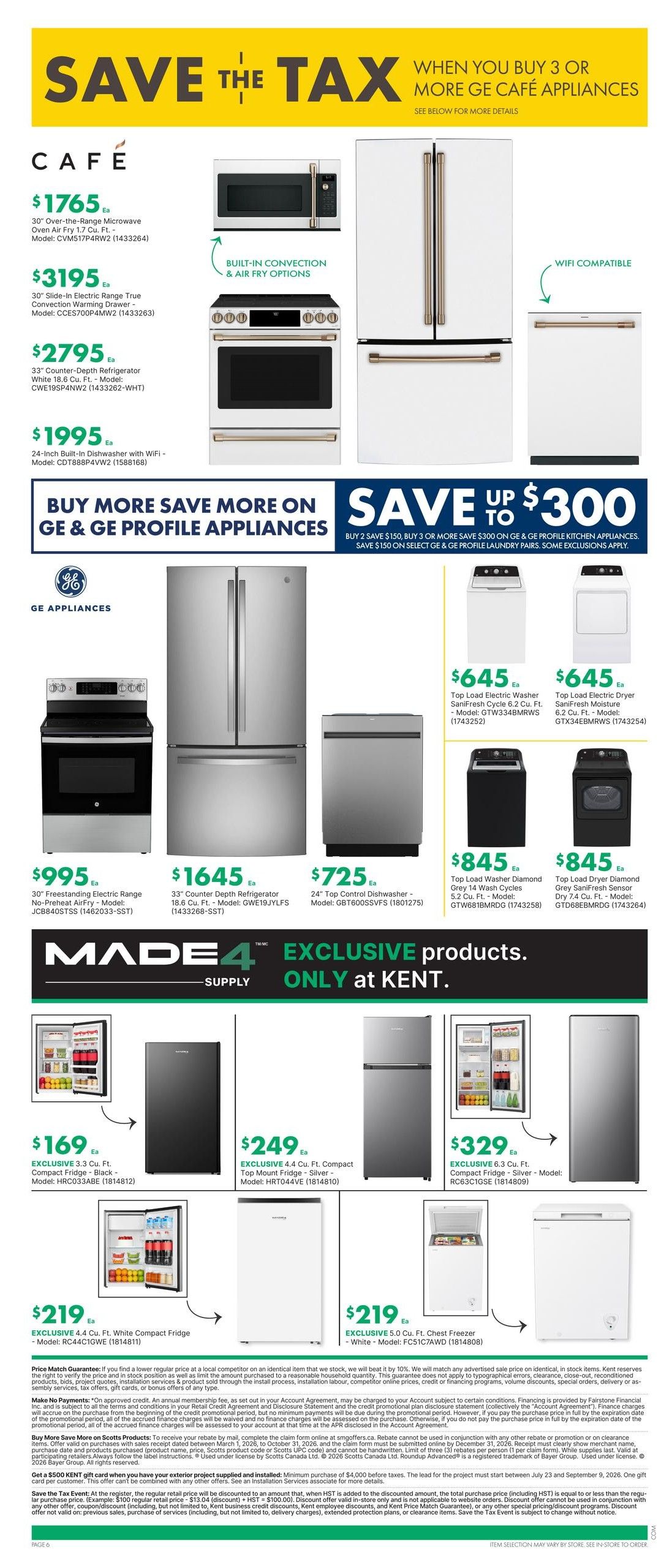 Kent Building Supplies Flyer July 30 to August 5