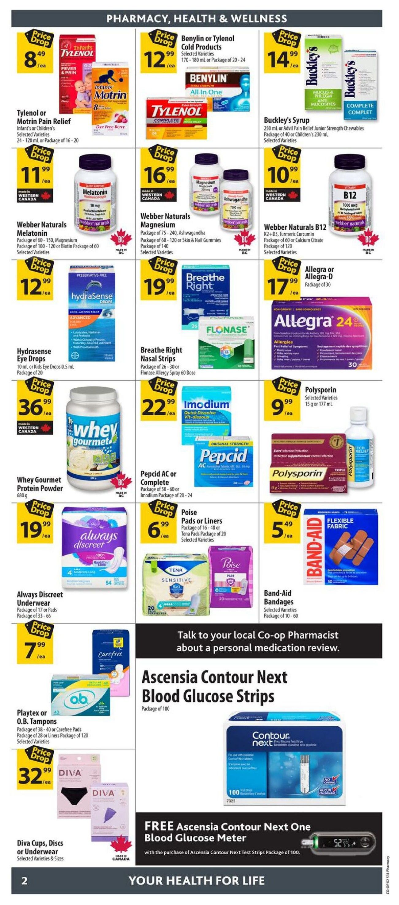 Co-op (West) Pharmacy Flyer July 30 to August 19