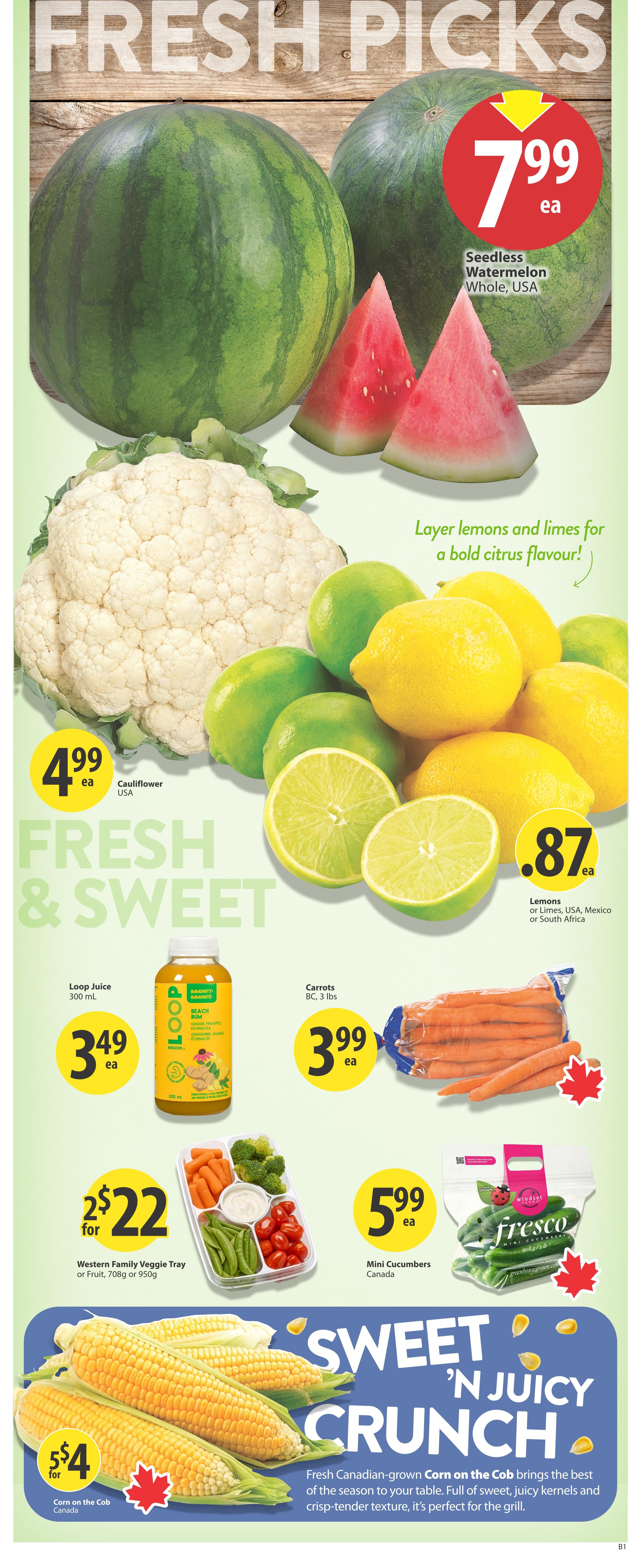 Save On Foods (AB) Flyer July 30 to August 5
