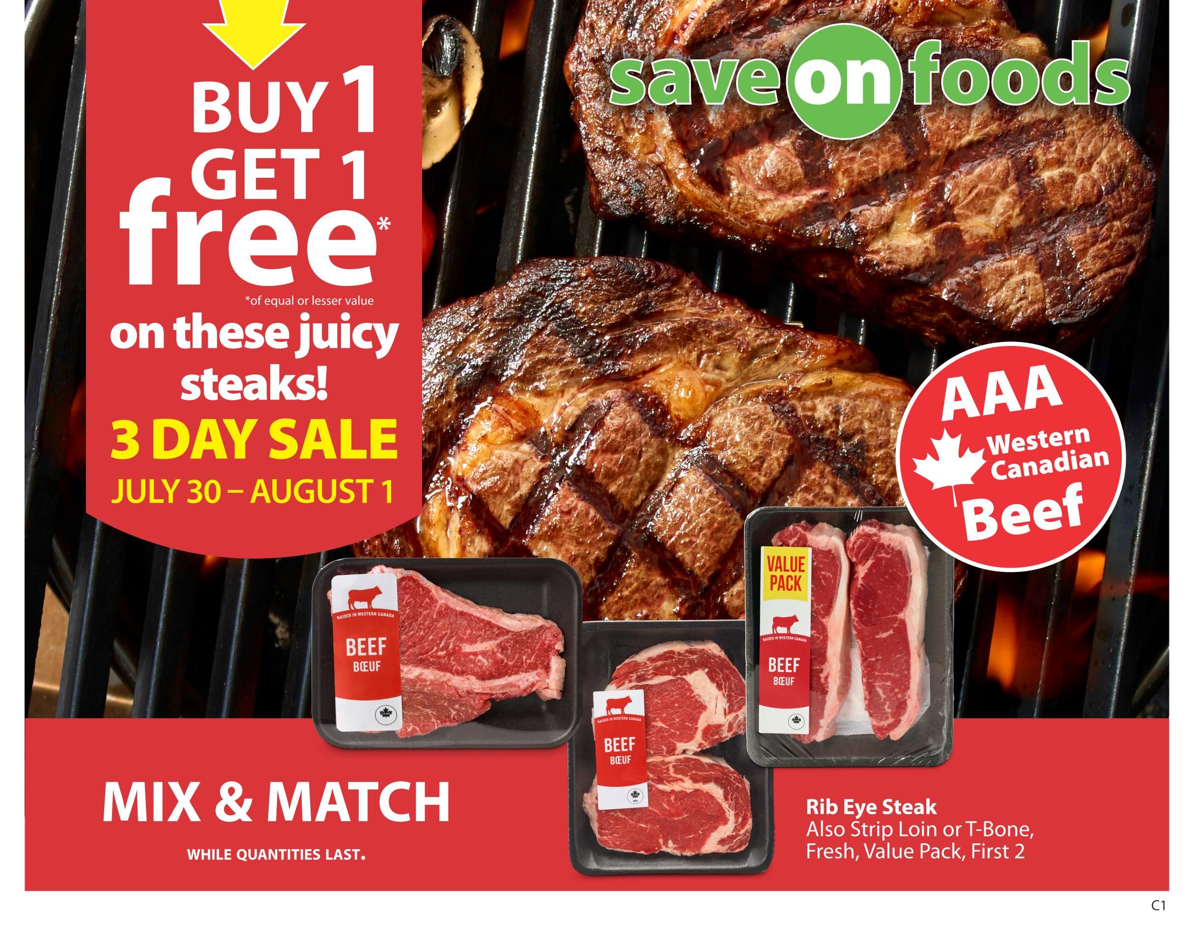 Save On Foods (SK) Flyer July 30 to August 5