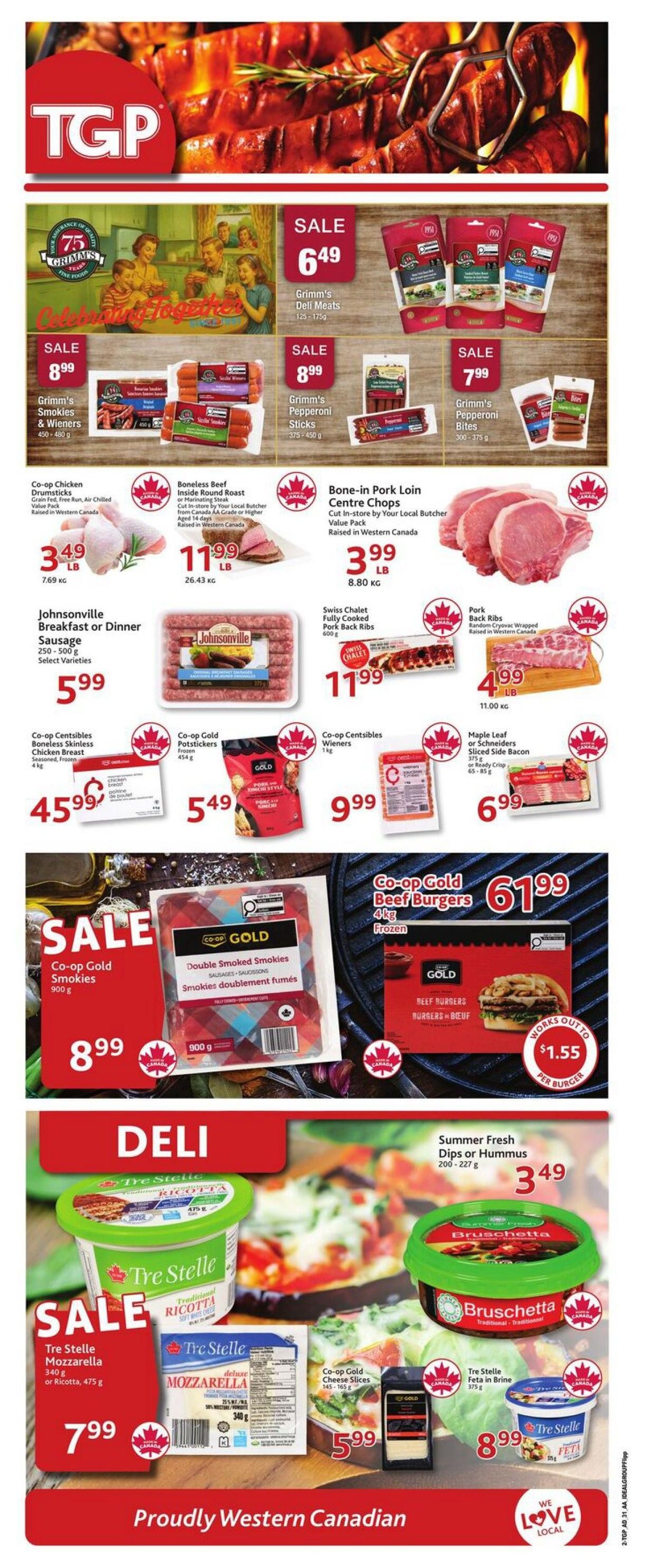 TGP The Grocery People Flyer July 30 to August 5