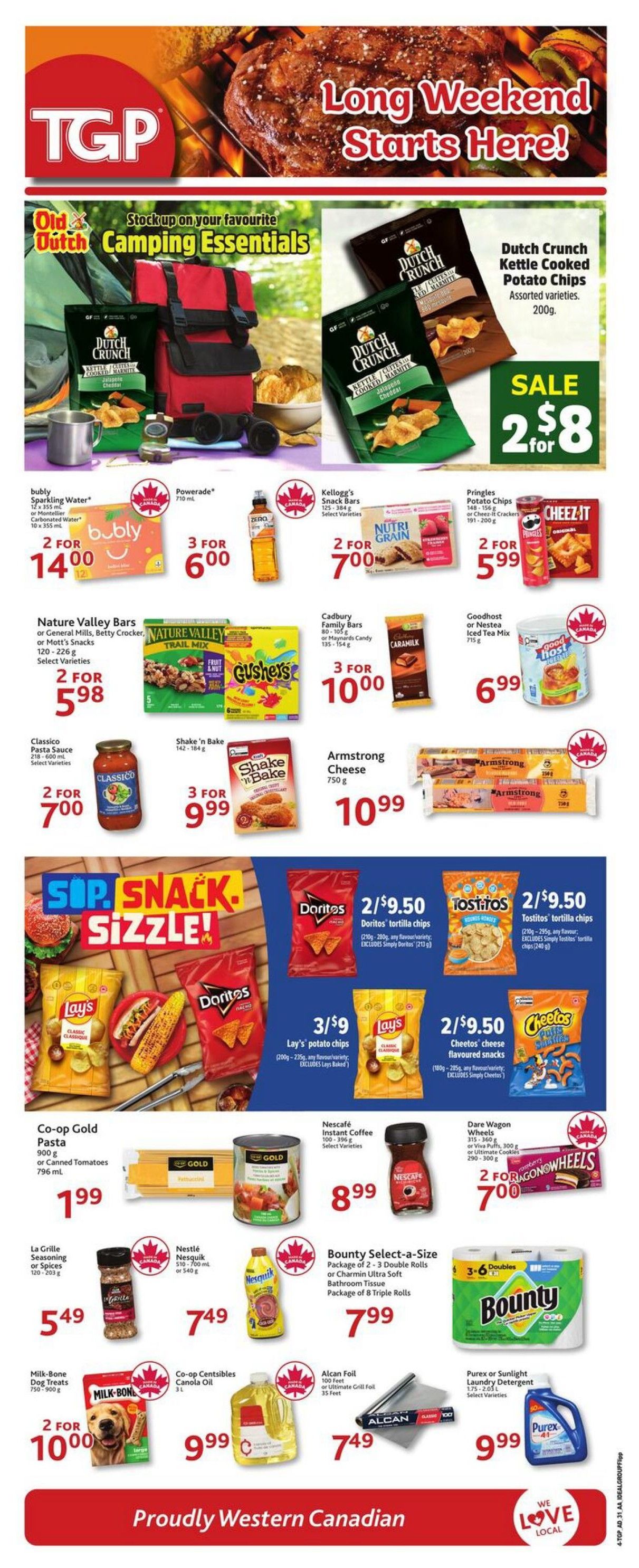 TGP The Grocery People Flyer July 30 to August 5