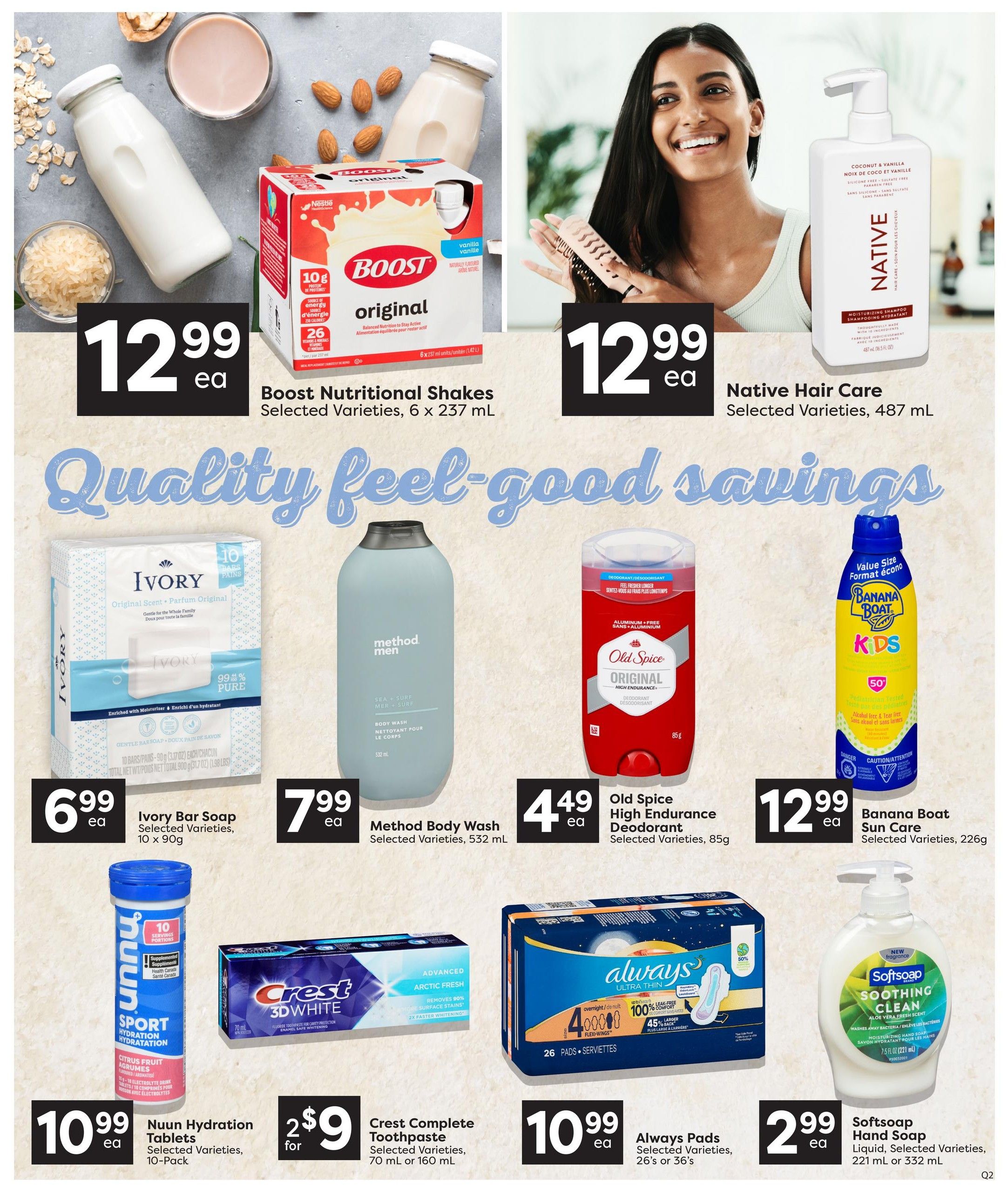 Quality Foods Flyer July 30 to August 5