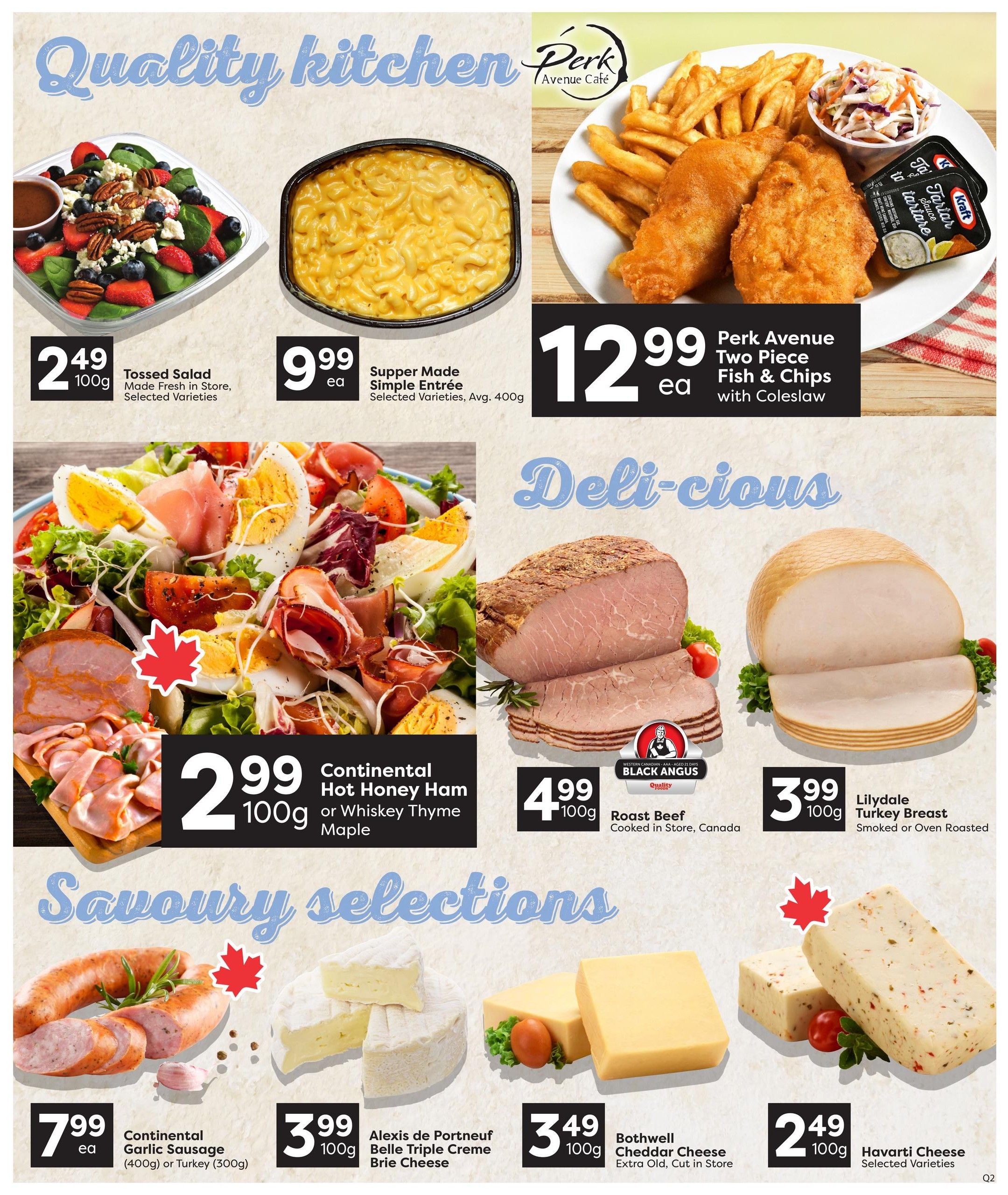 Quality Foods Flyer July 30 to August 5