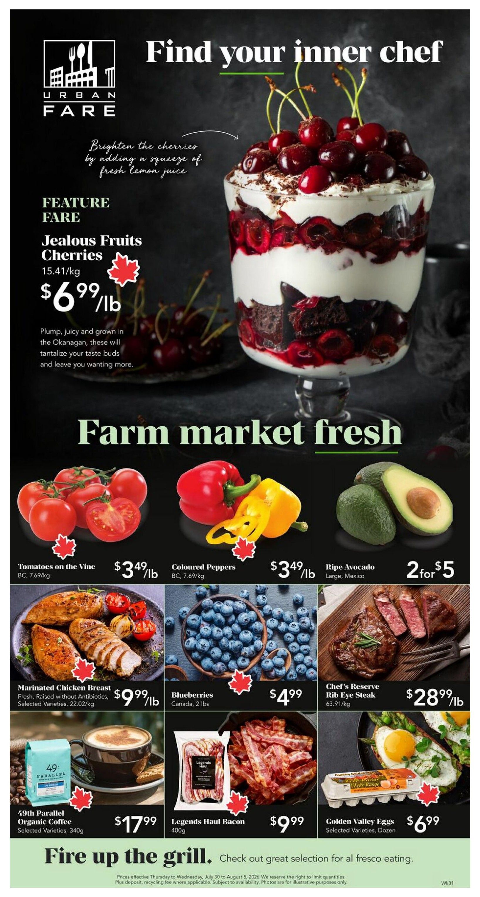 Urban Fare Flyer July 30 to August 5