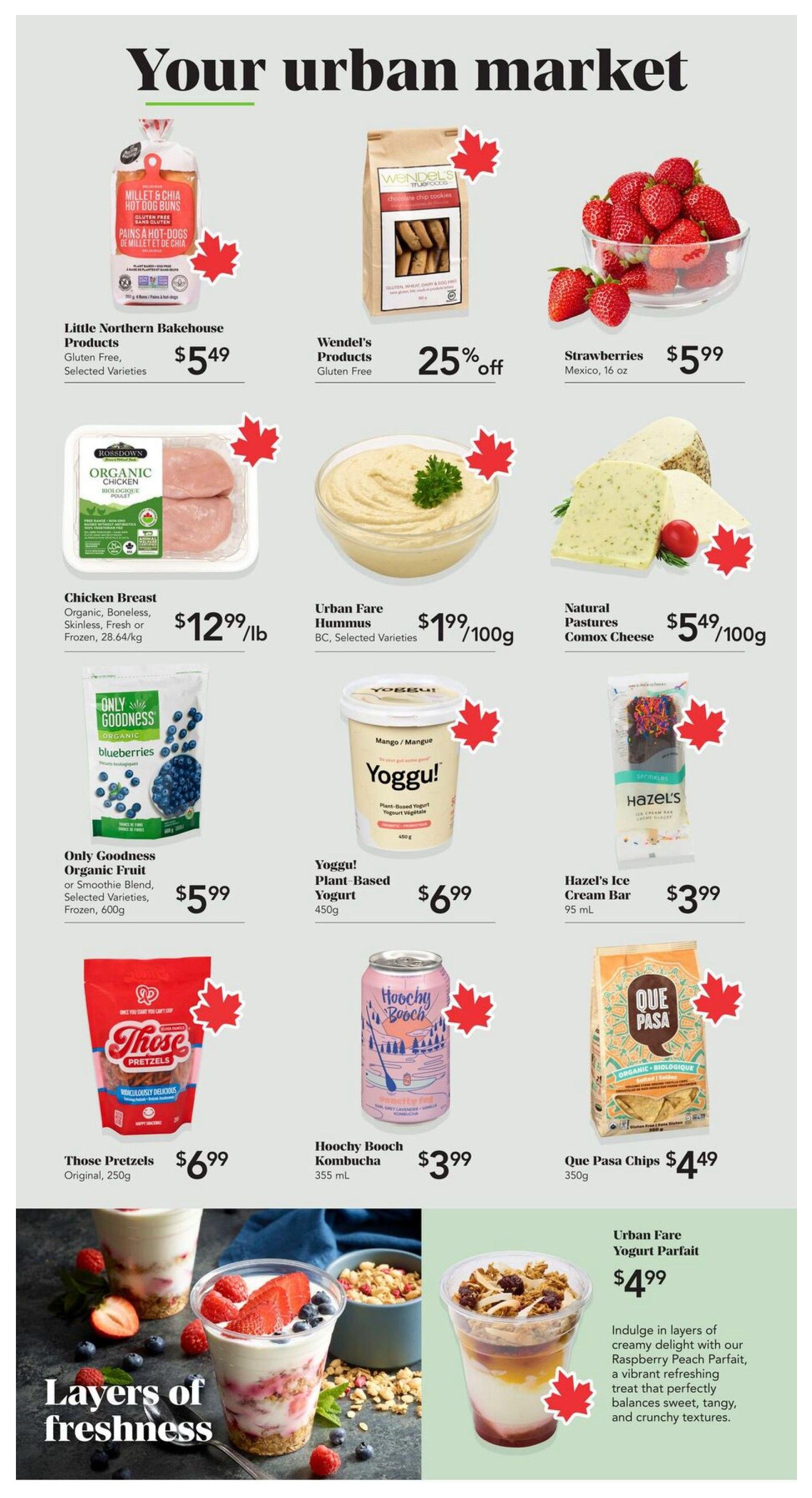 Urban Fare Flyer July 30 to August 5