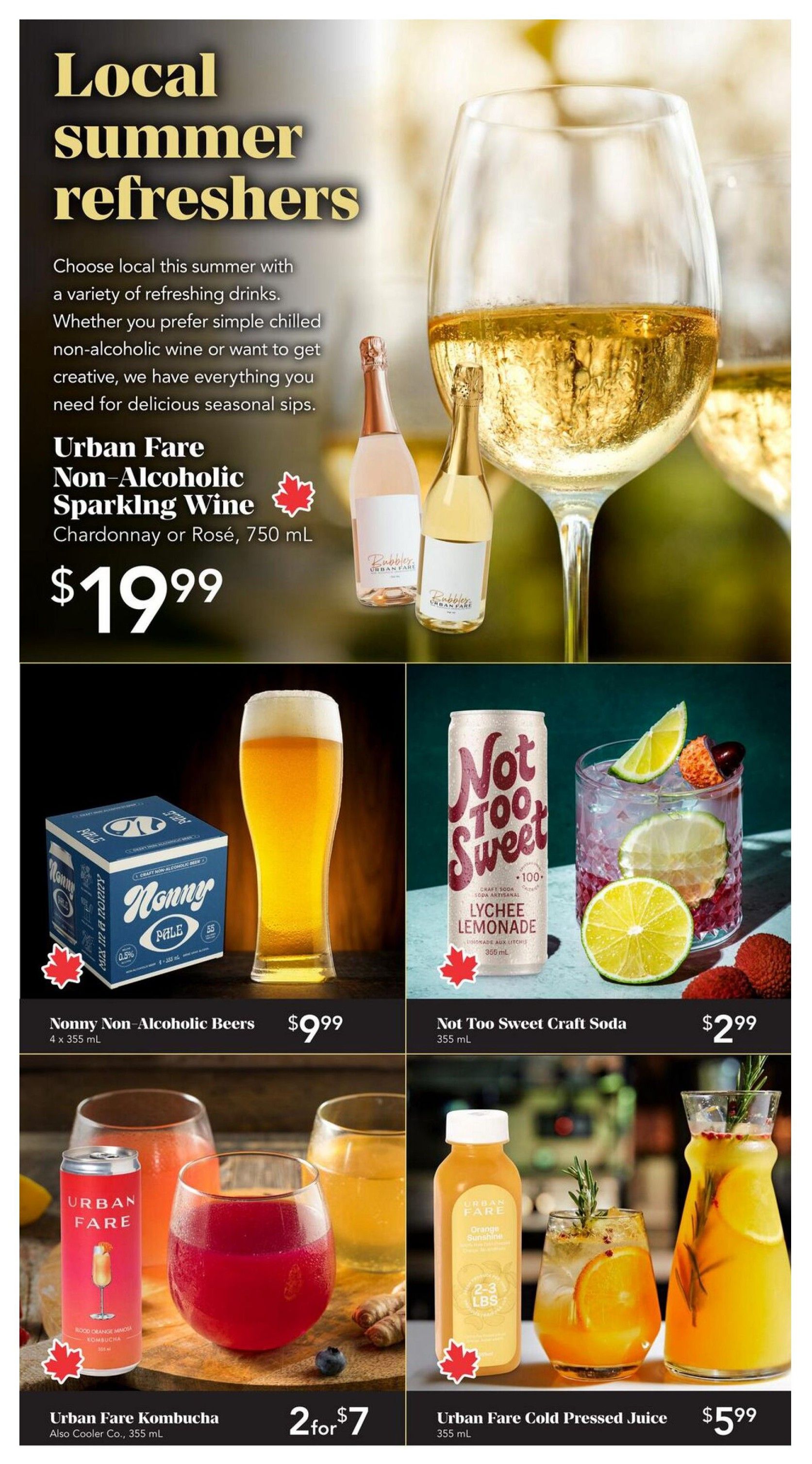 Urban Fare Flyer July 30 to August 5