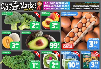 The Old Farm Market (Victoria) Flyer July 30 to August 5
