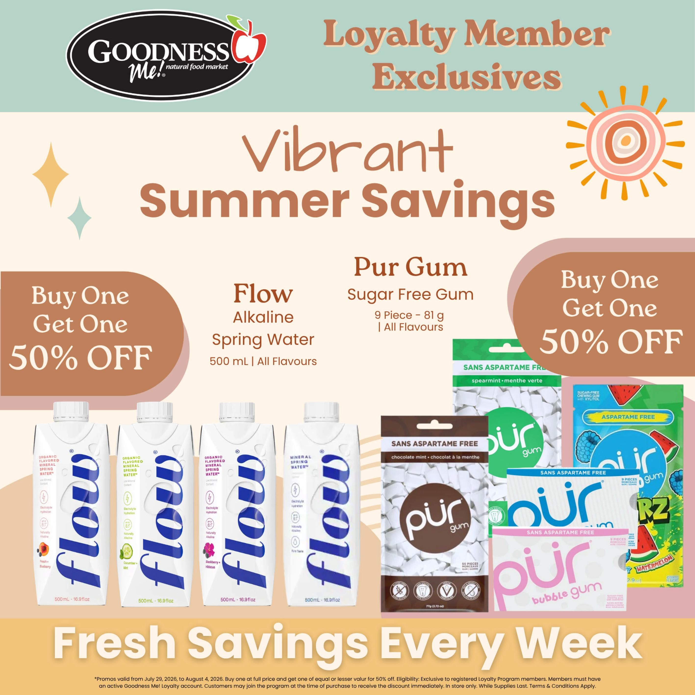 Goodness Me Flyer July 29 to August 4