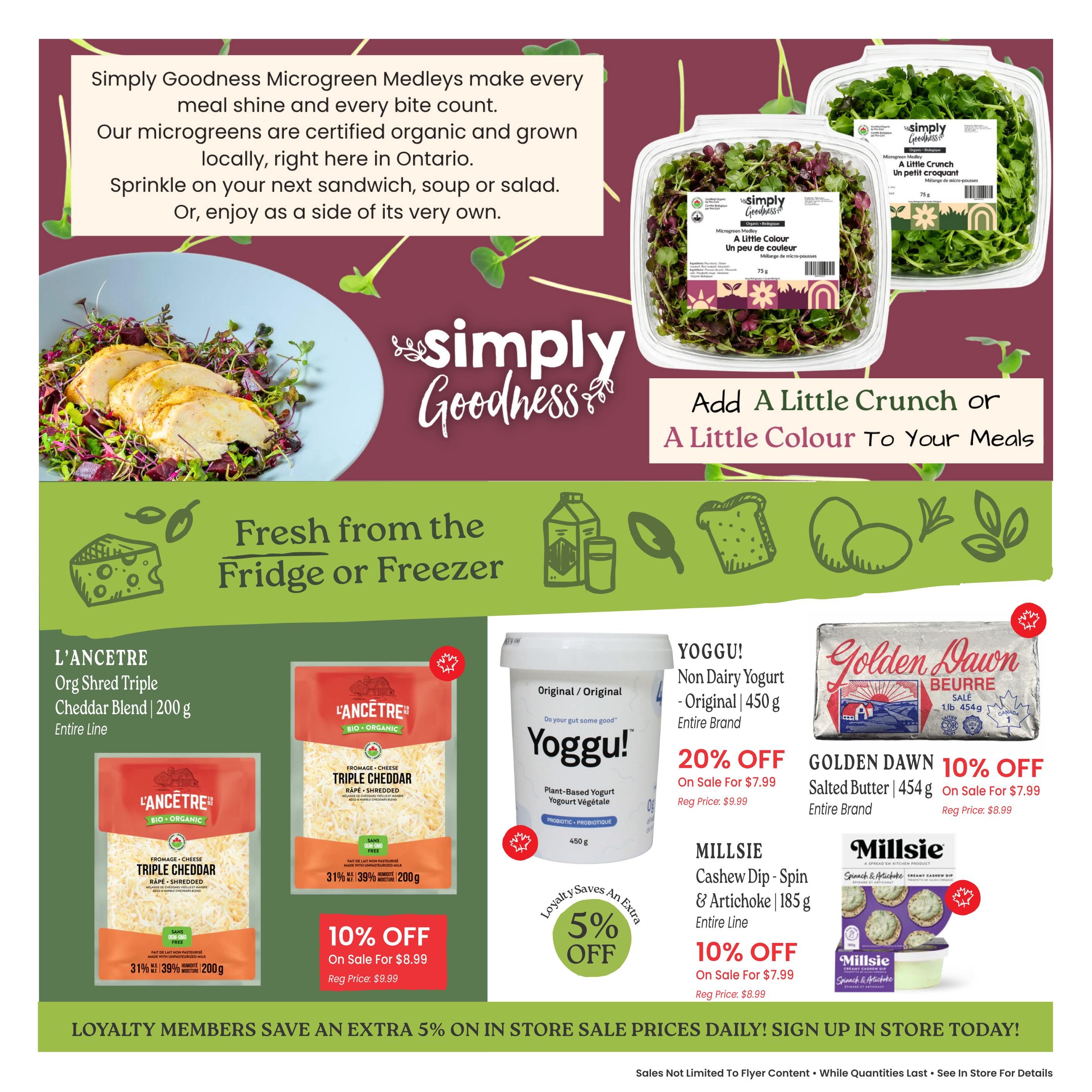 Goodness Me Flyer July 29 to August 4