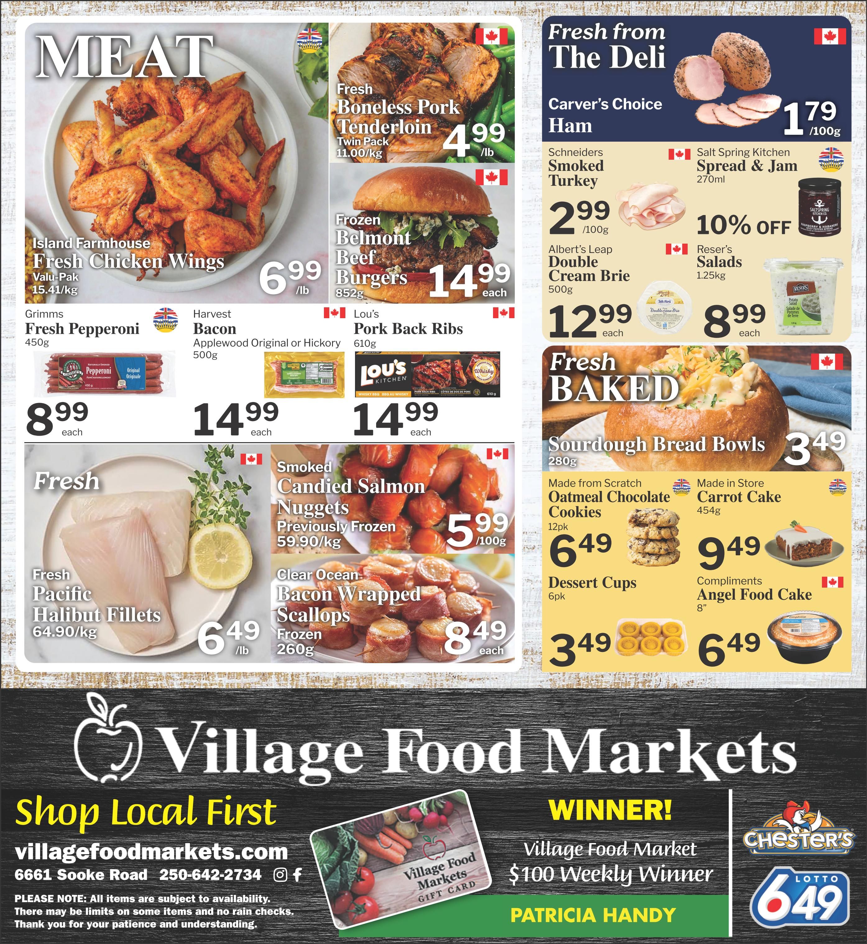 Village Food Markets Flyer July 29 to August 4