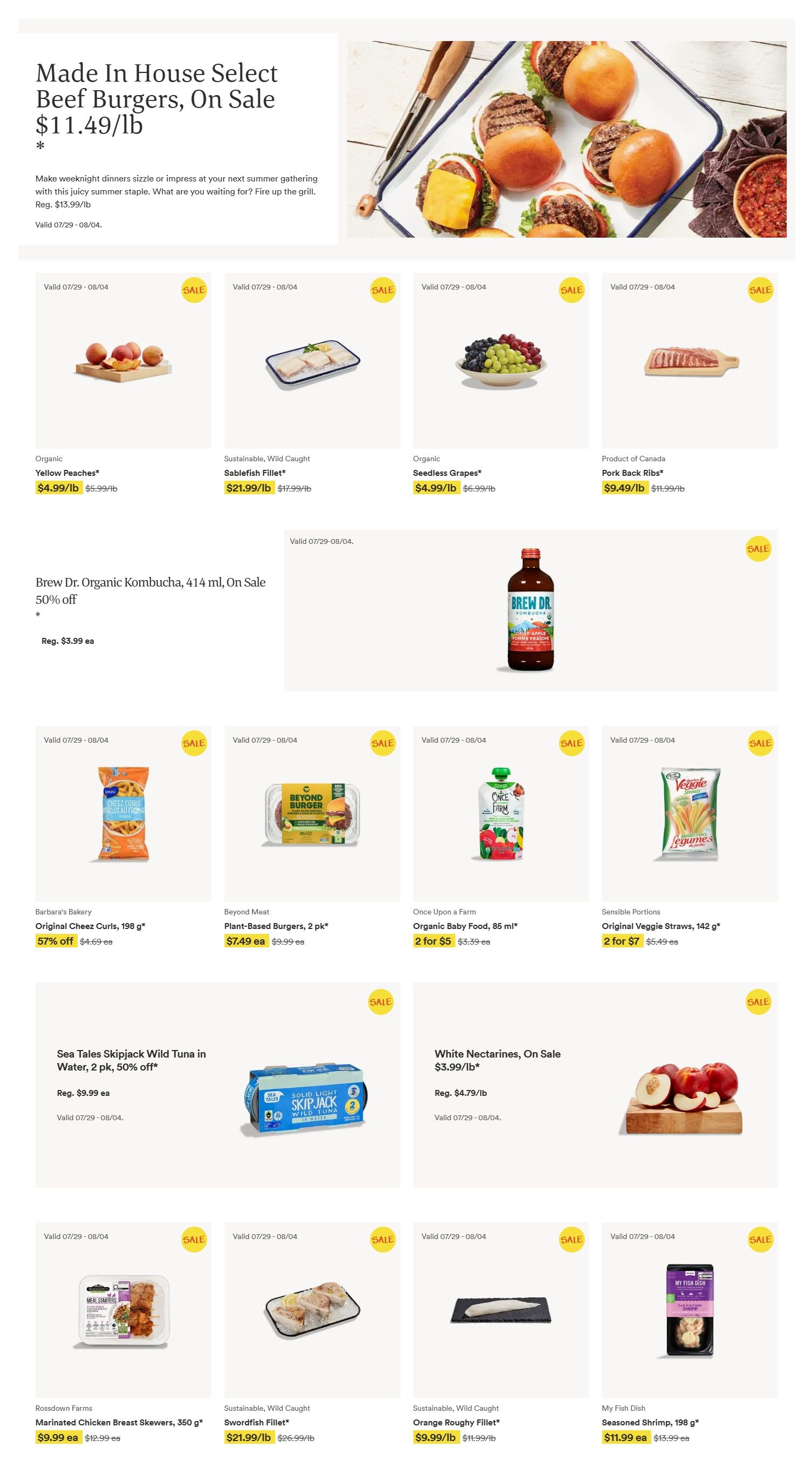 Whole Foods Market (ON) Flyer July 29 to August 4