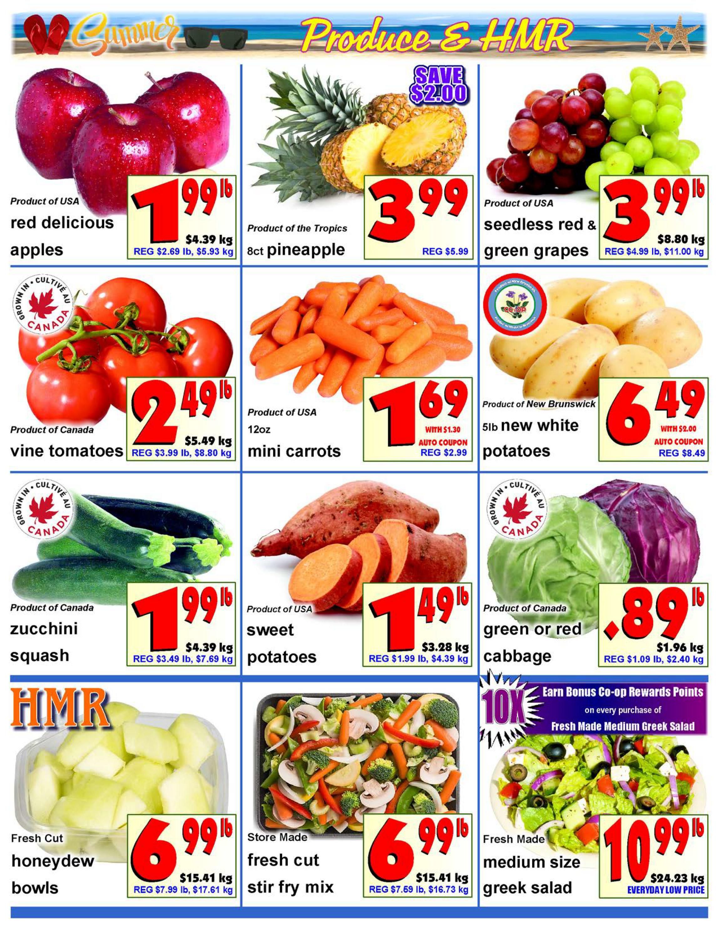 Fredericton Co-op Flyer July 30 to August 5