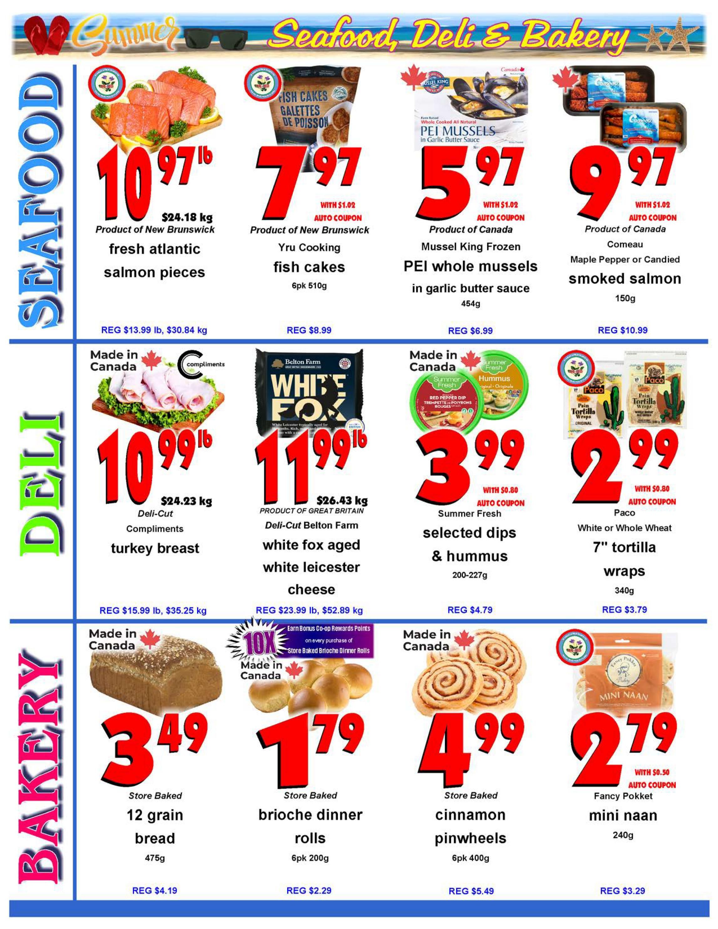 Fredericton Co-op Flyer July 30 to August 5
