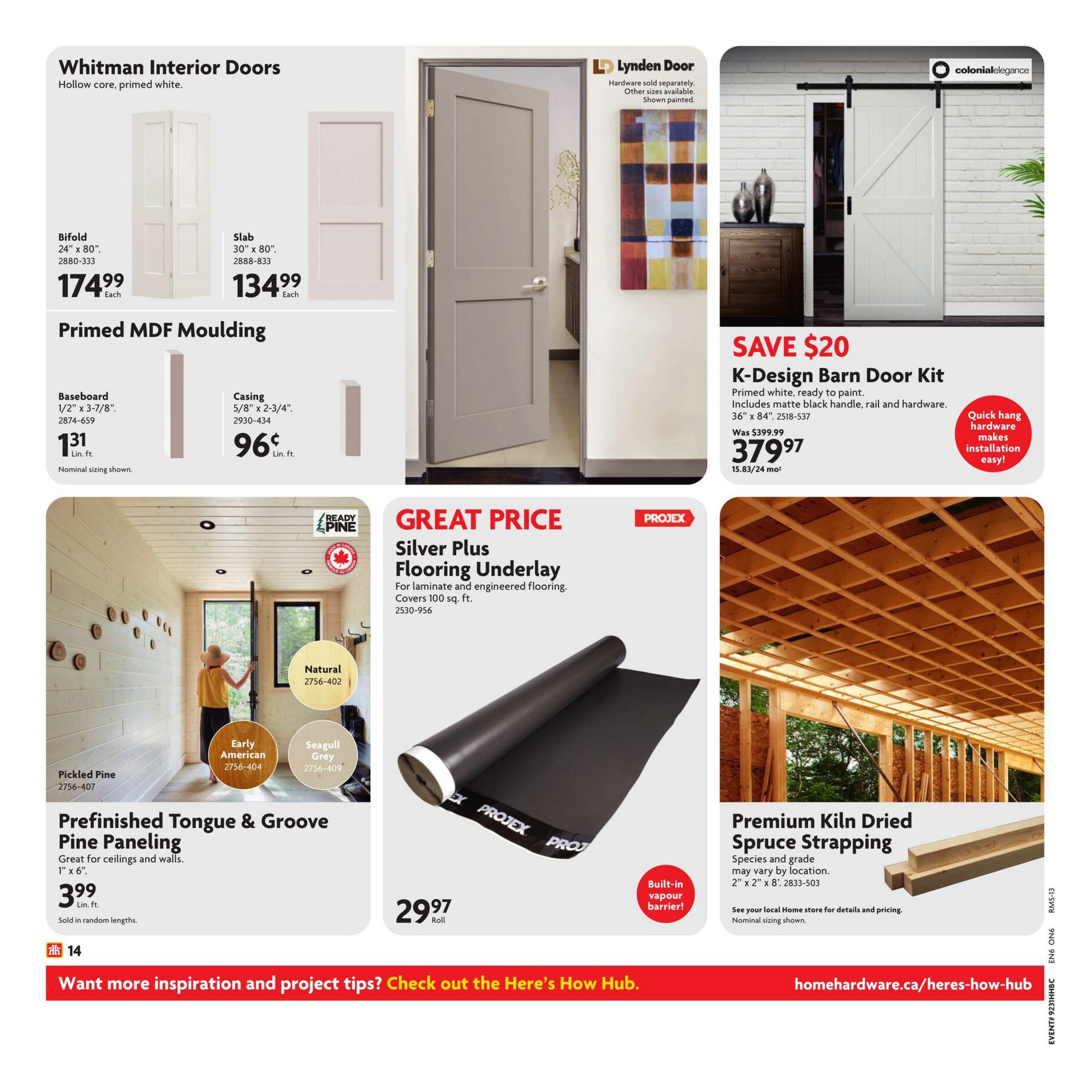Home Hardware Building Centre (ON) Flyer July 30 to August 12