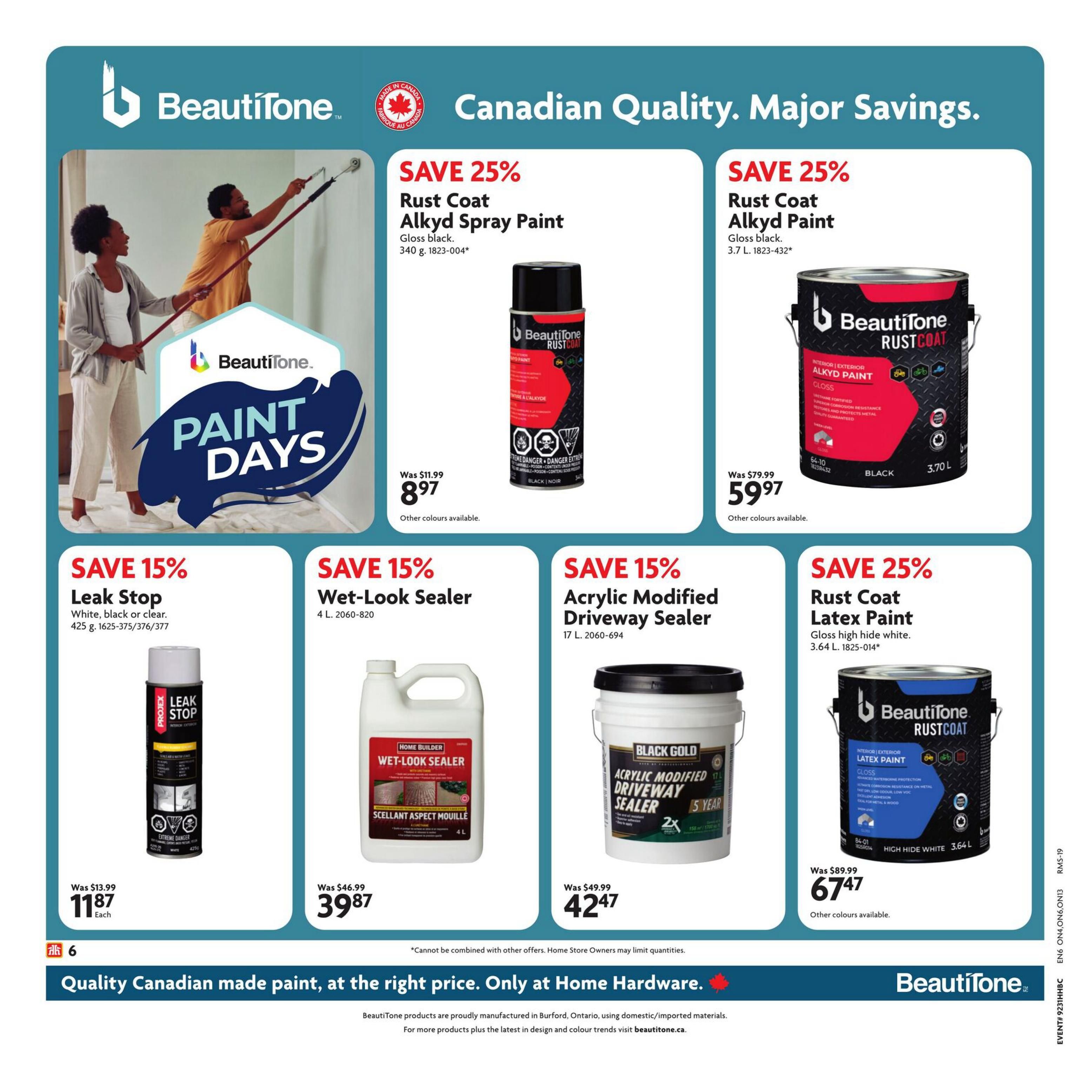 Home Hardware Building Centre (ON) Flyer July 30 to August 12