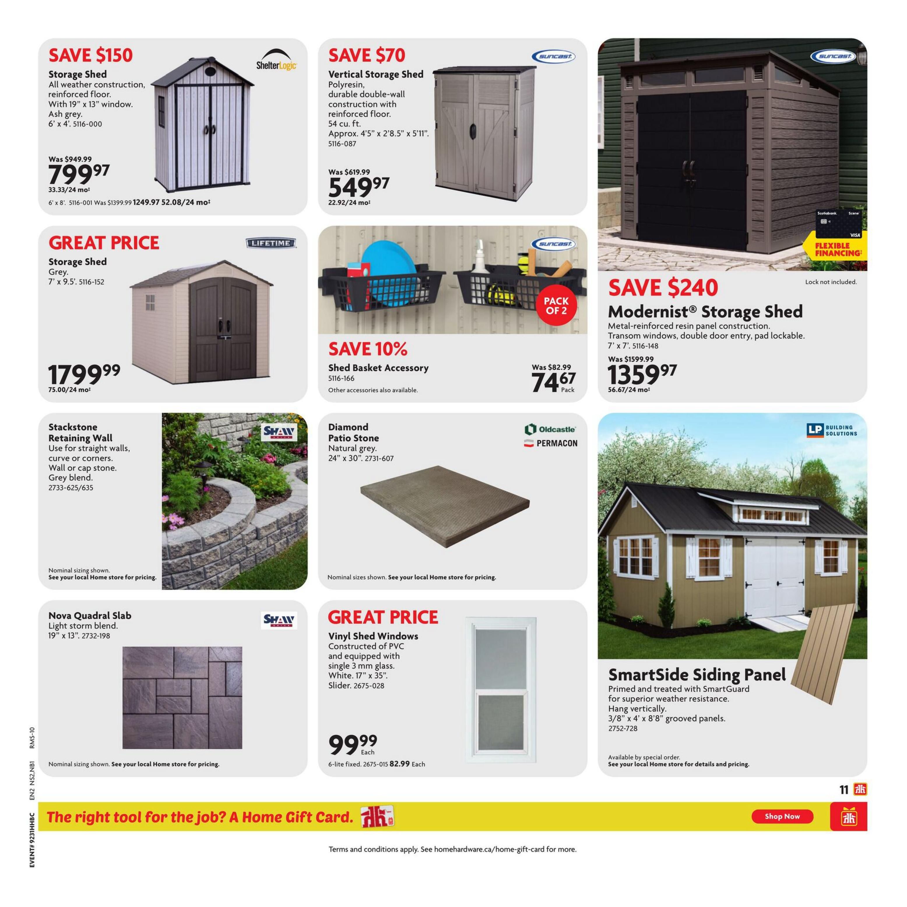Home Hardware Building Centre (Atlantic) Flyer July 30 to August 12