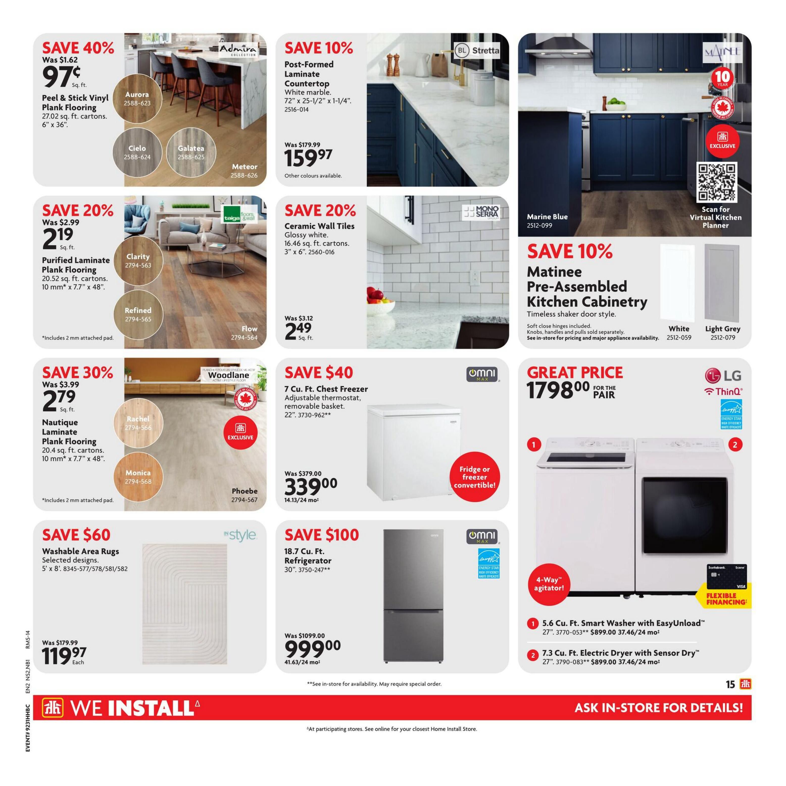 Home Hardware Building Centre (Atlantic) Flyer July 30 to August 12