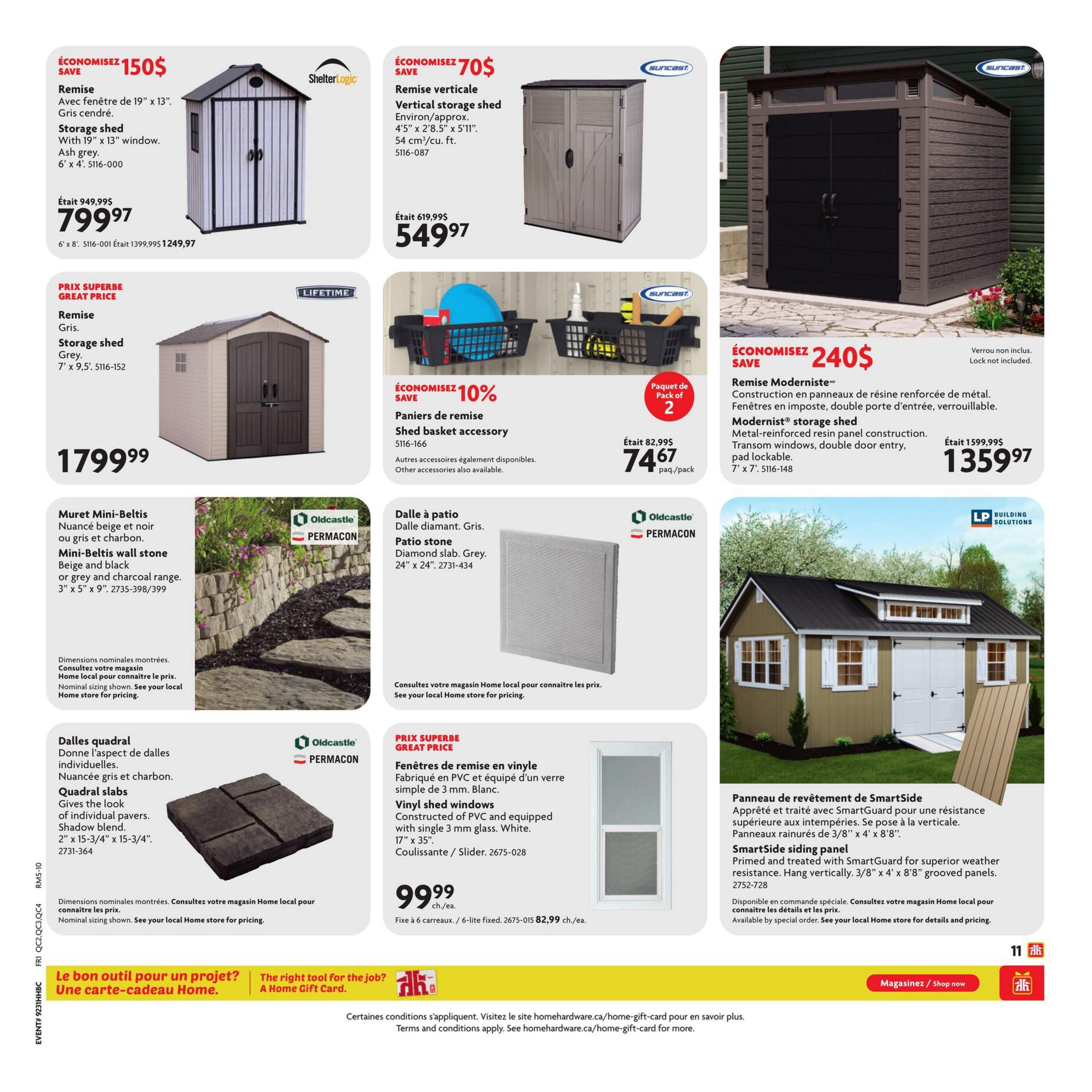 Home Hardware Building Centre (QC) Flyer July 30 to August 12