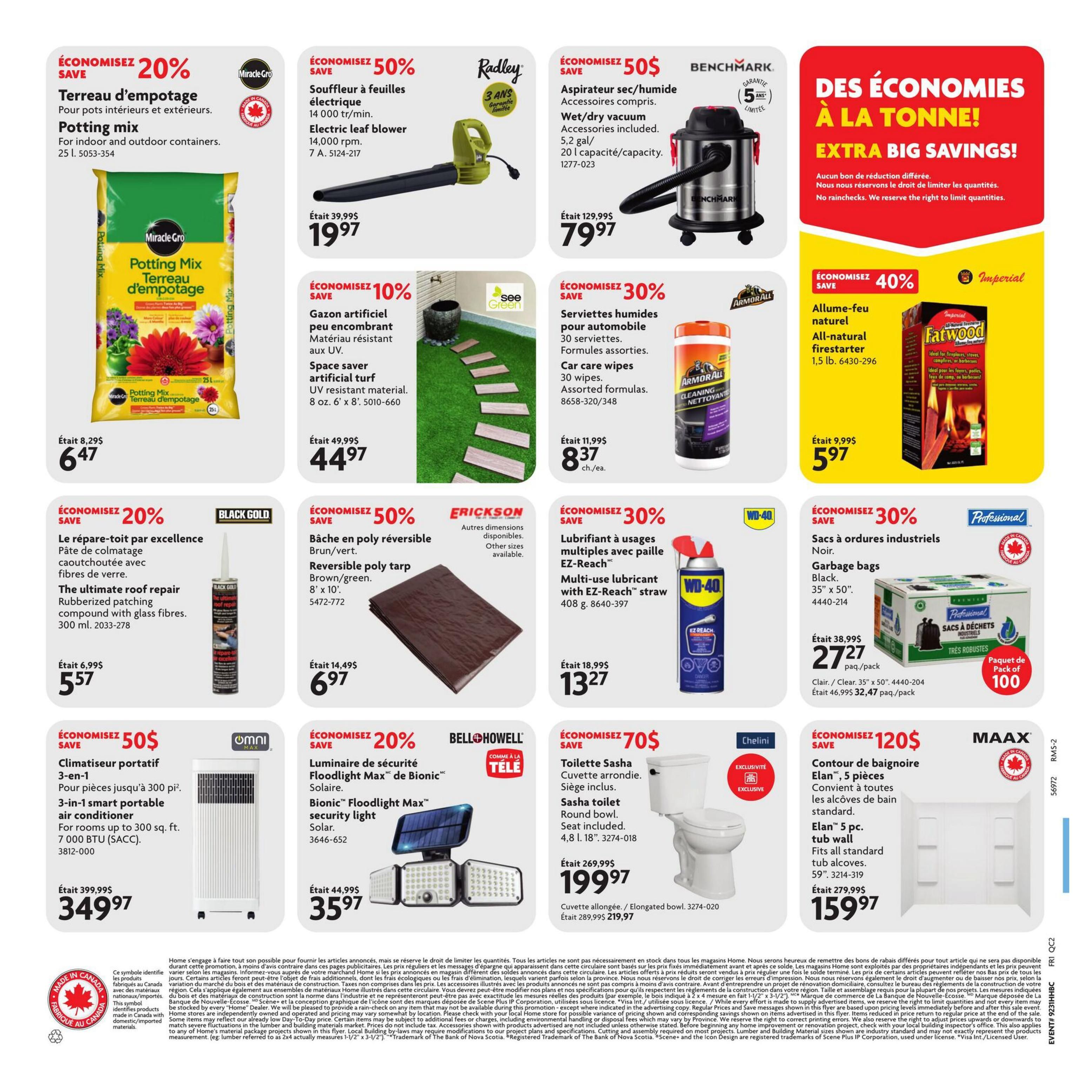 Home Hardware Building Centre (QC) Flyer July 30 to August 12
