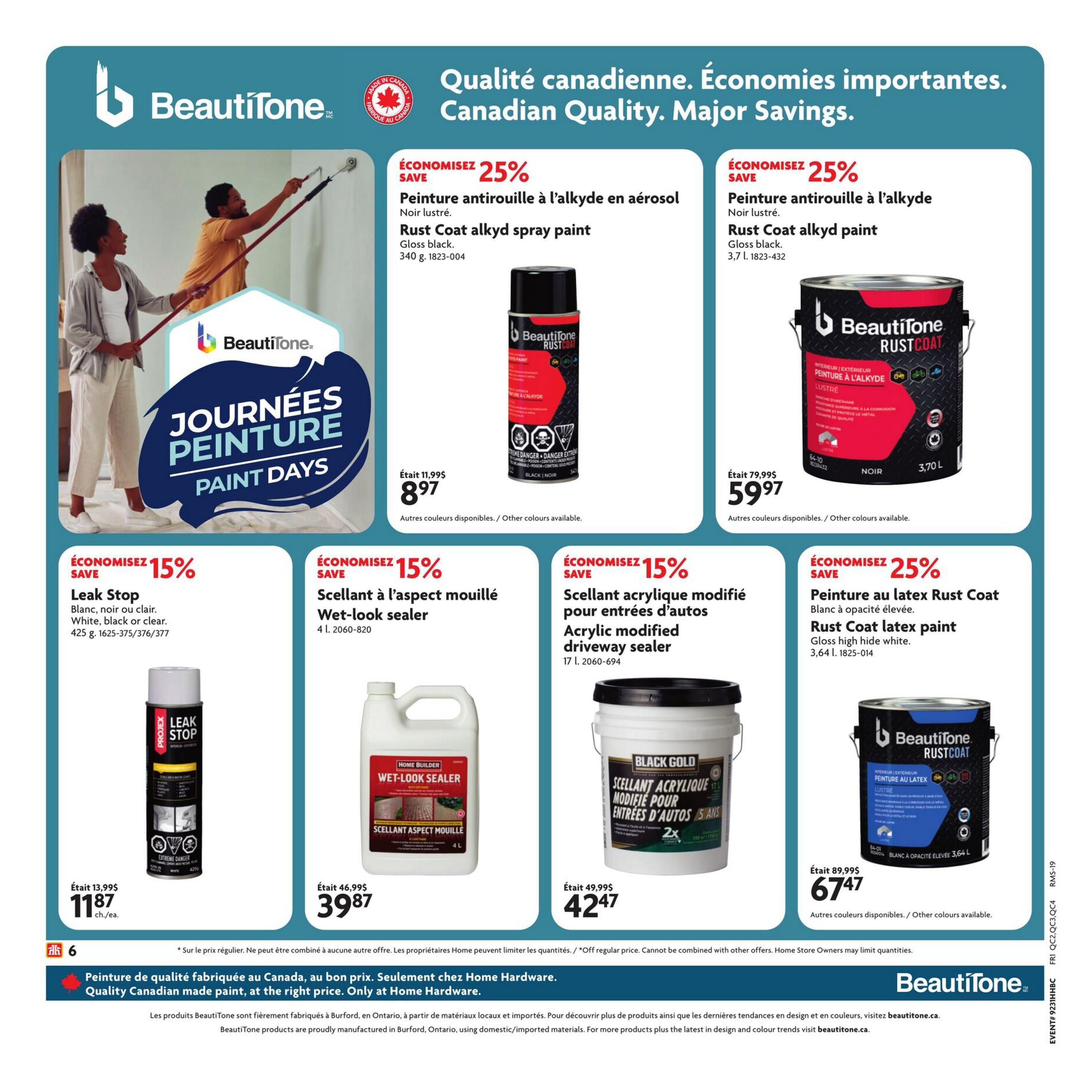 Home Hardware Building Centre (QC) Flyer July 30 to August 12
