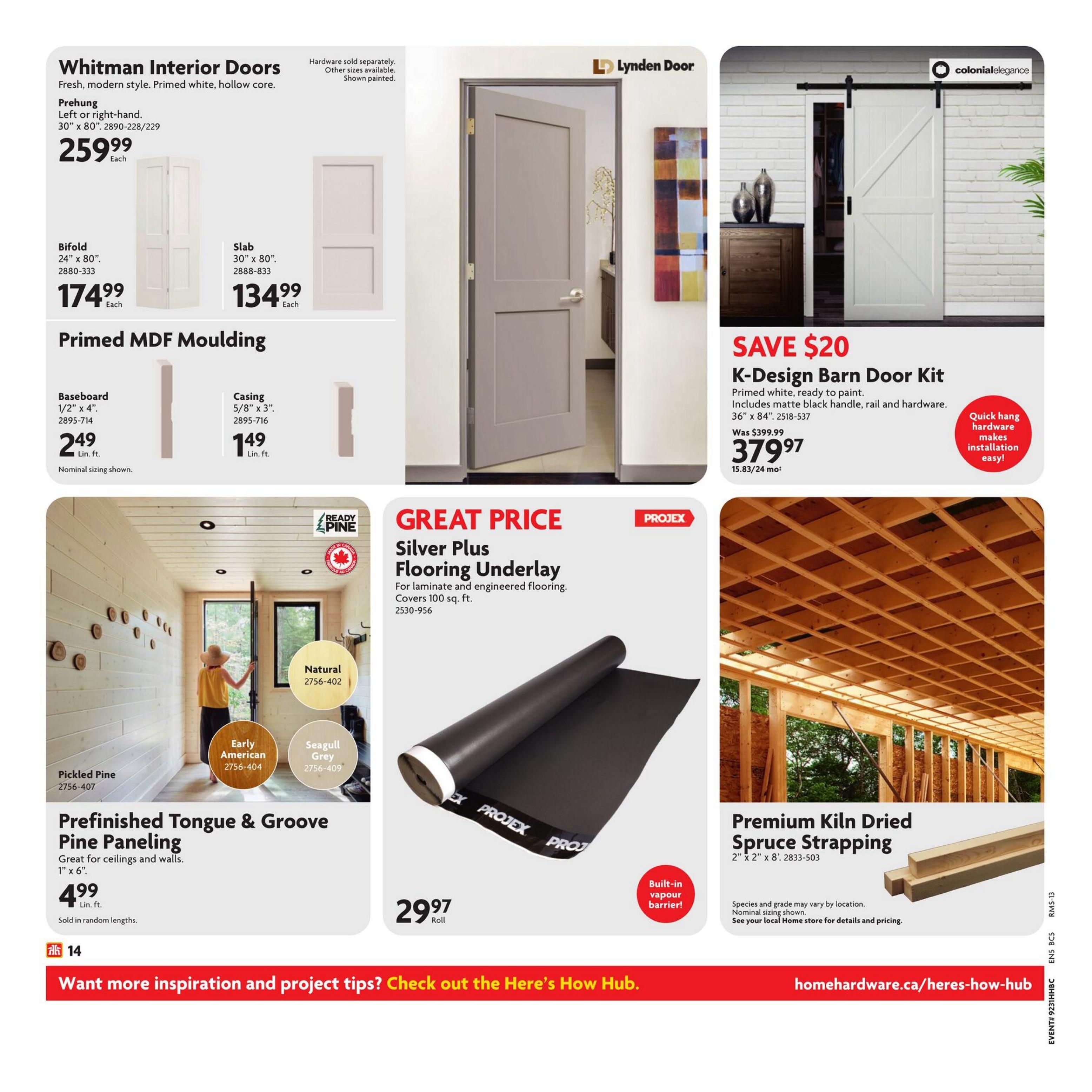 Home Hardware Building Centre (BC) Flyer July 30 to August 12
