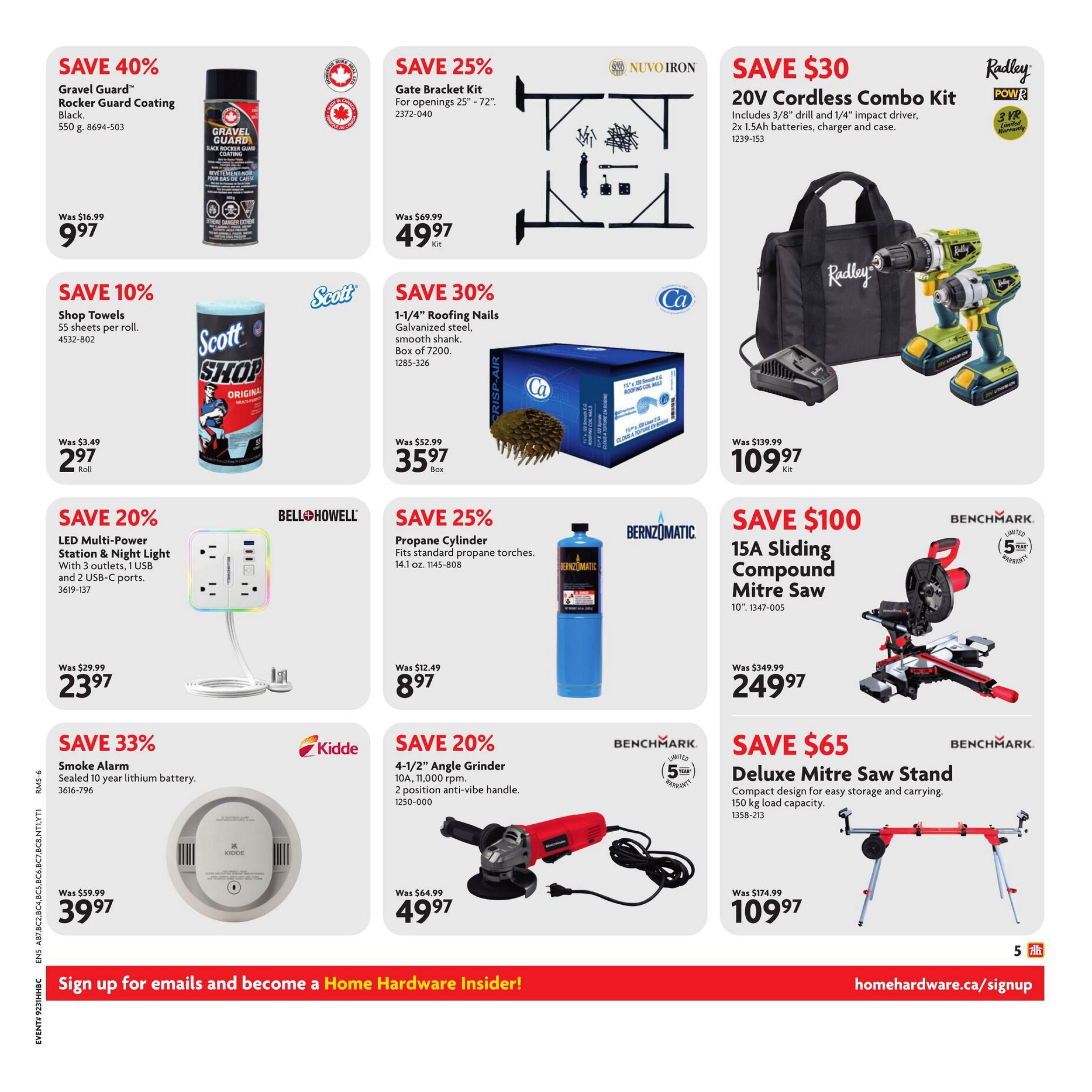 Home Hardware Building Centre (BC) Flyer July 30 to August 12
