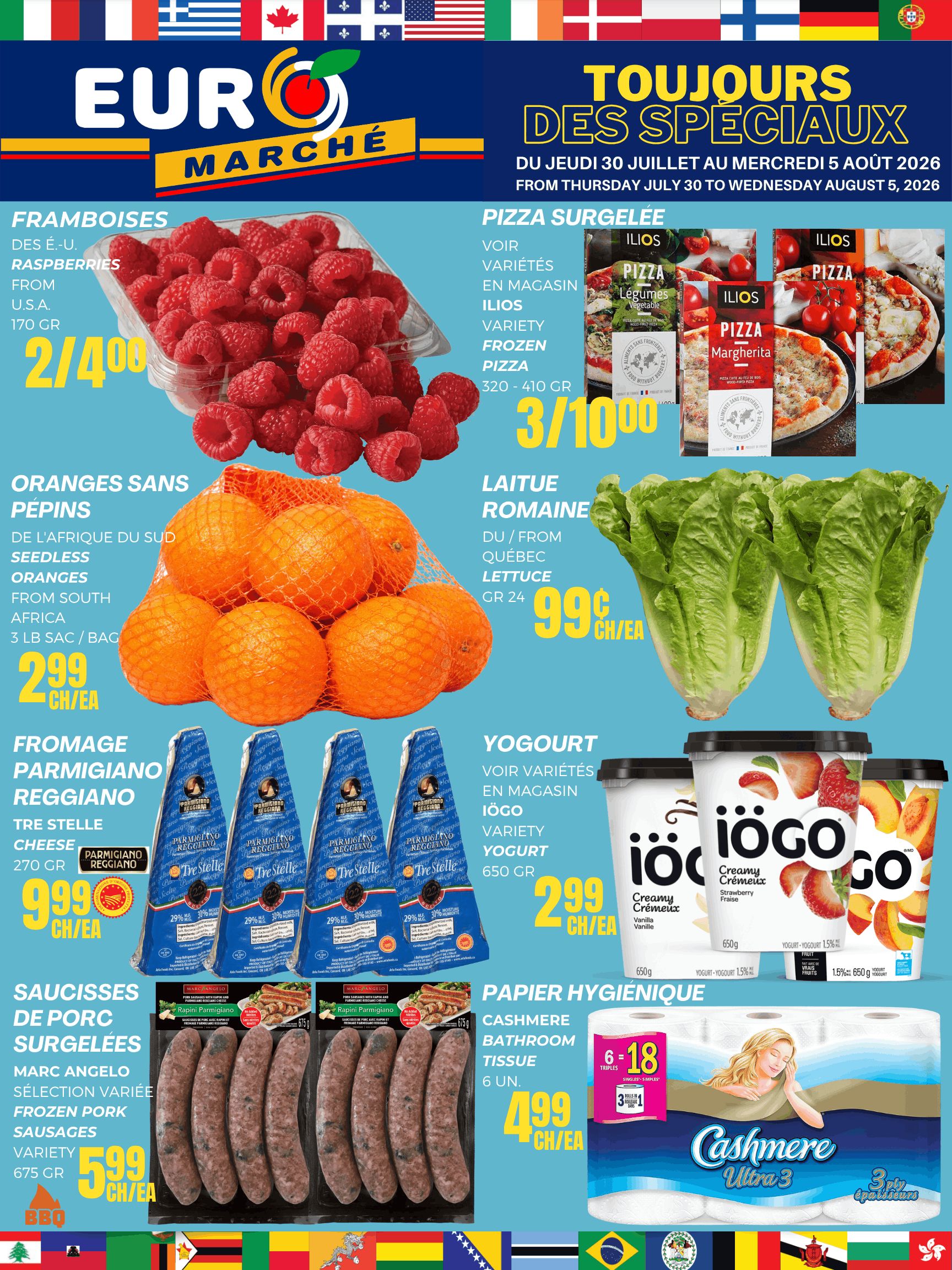 Euro Marche Flyer July 30 to August 5